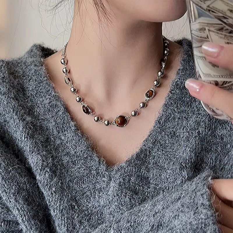 Jewelry × Vintage Round Beads Tassel Necklace Size ONE SIZE - 5 Thumbnail