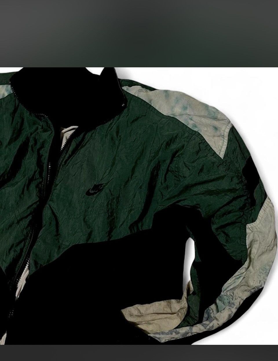 Nike Vintage 90s Nike Distressed windbreaker Sleeves Jacket XXL Size US XXL / EU 58 / 5 - 6 Thumbnail