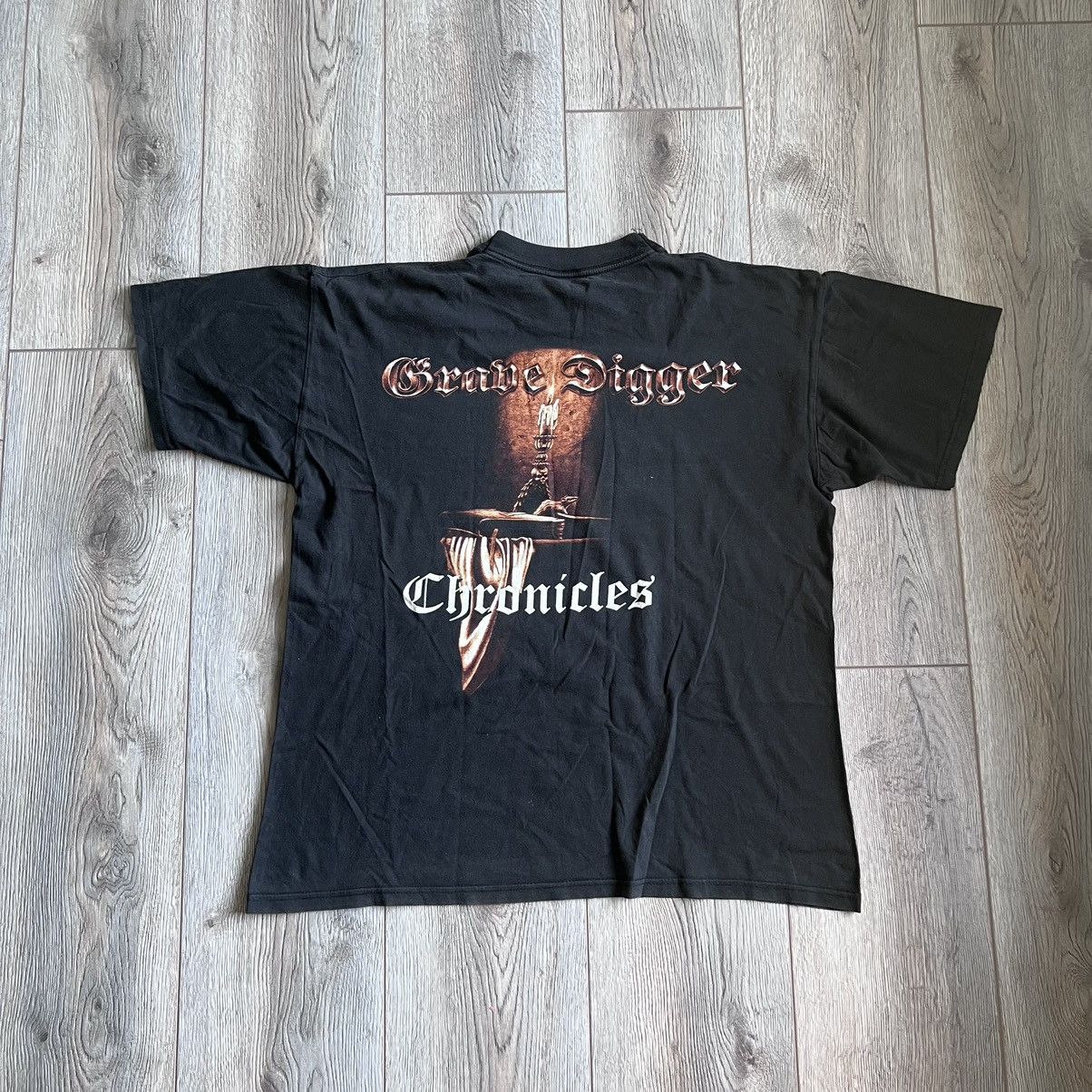 Band Tees Grave Digger vintage T Size US L / EU 52-54 / 3 - 4 Thumbnail