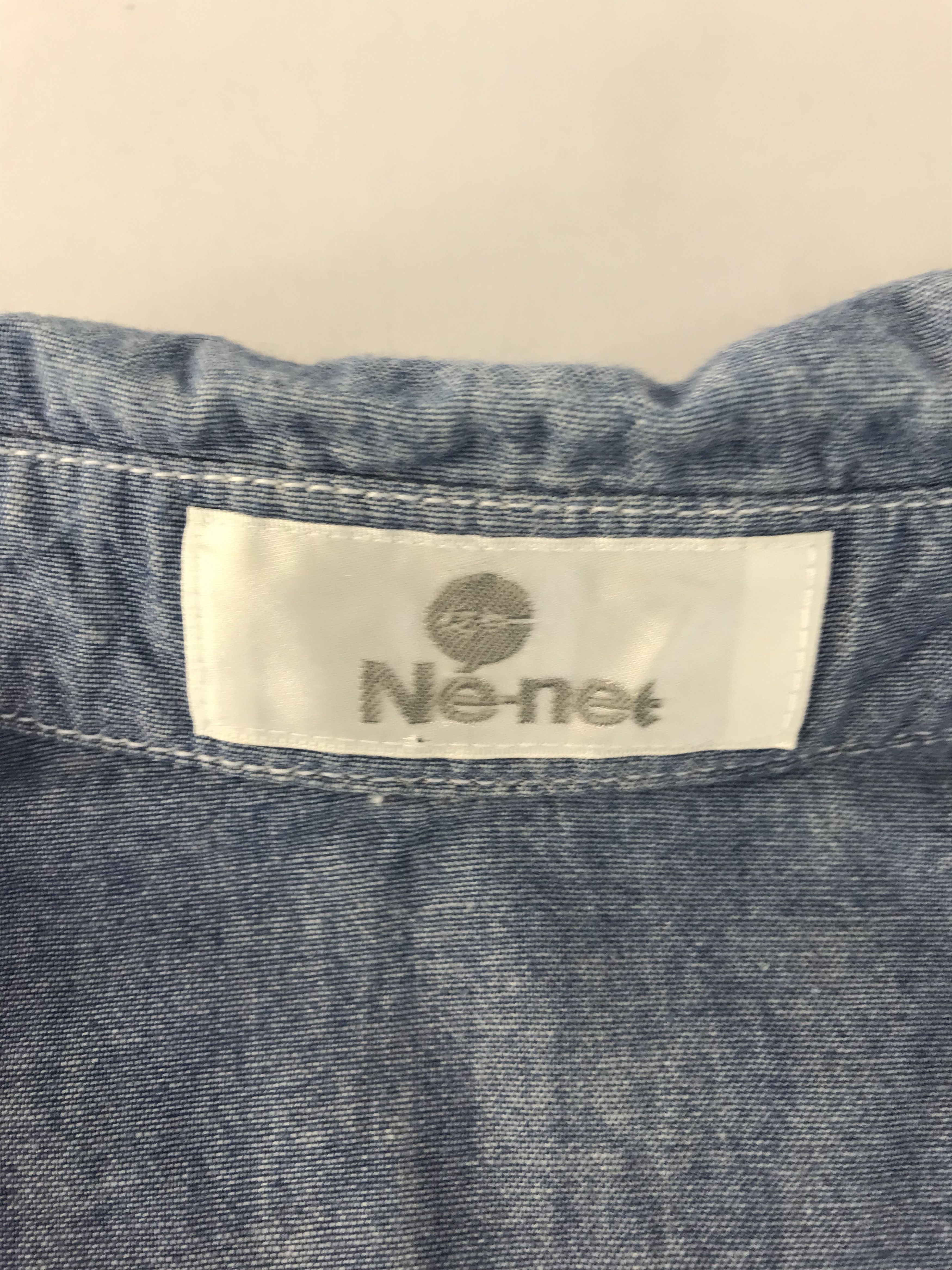 Ne-Net Ne-Net Issey Miyake Embroidery Face Logo Western Denim Size M / US 6-8 / IT 42-44 - 7 Thumbnail