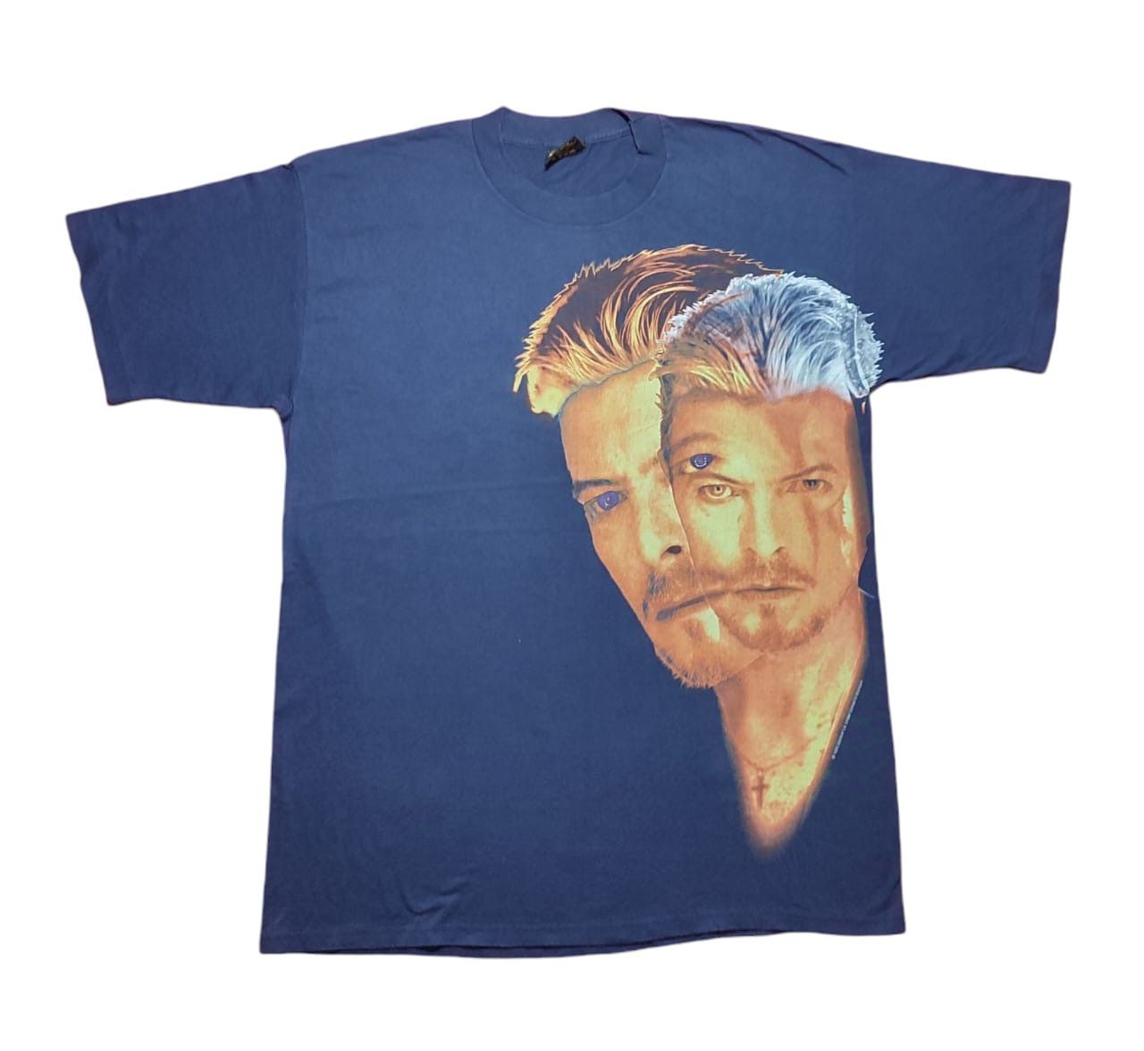 Band Tees × Vintage Vintage David Bowie Size US L / EU 52-54 / 3 - 1 Thumbnail