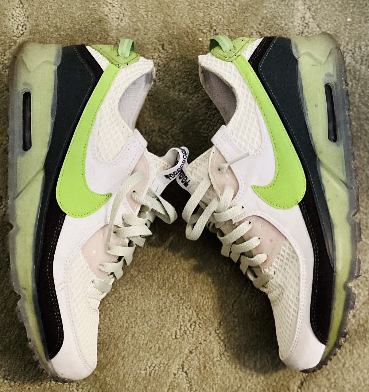 Nike Nike Air Max 90 Terrascape Phantom Vivid Green Size 11 Size US 11 / EU 44 - 3 Thumbnail