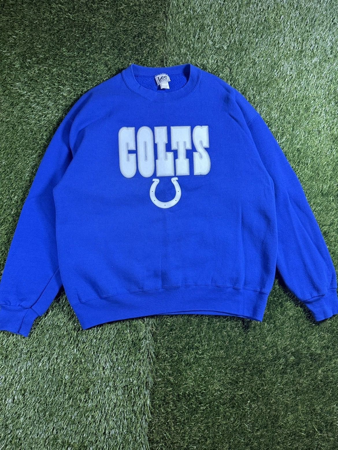 NFL Vintage 90’s Baggy Indianapolis Colts NFL Football Crewneck Size US L / EU 52-54 / 3 - 1 Thumbnail
