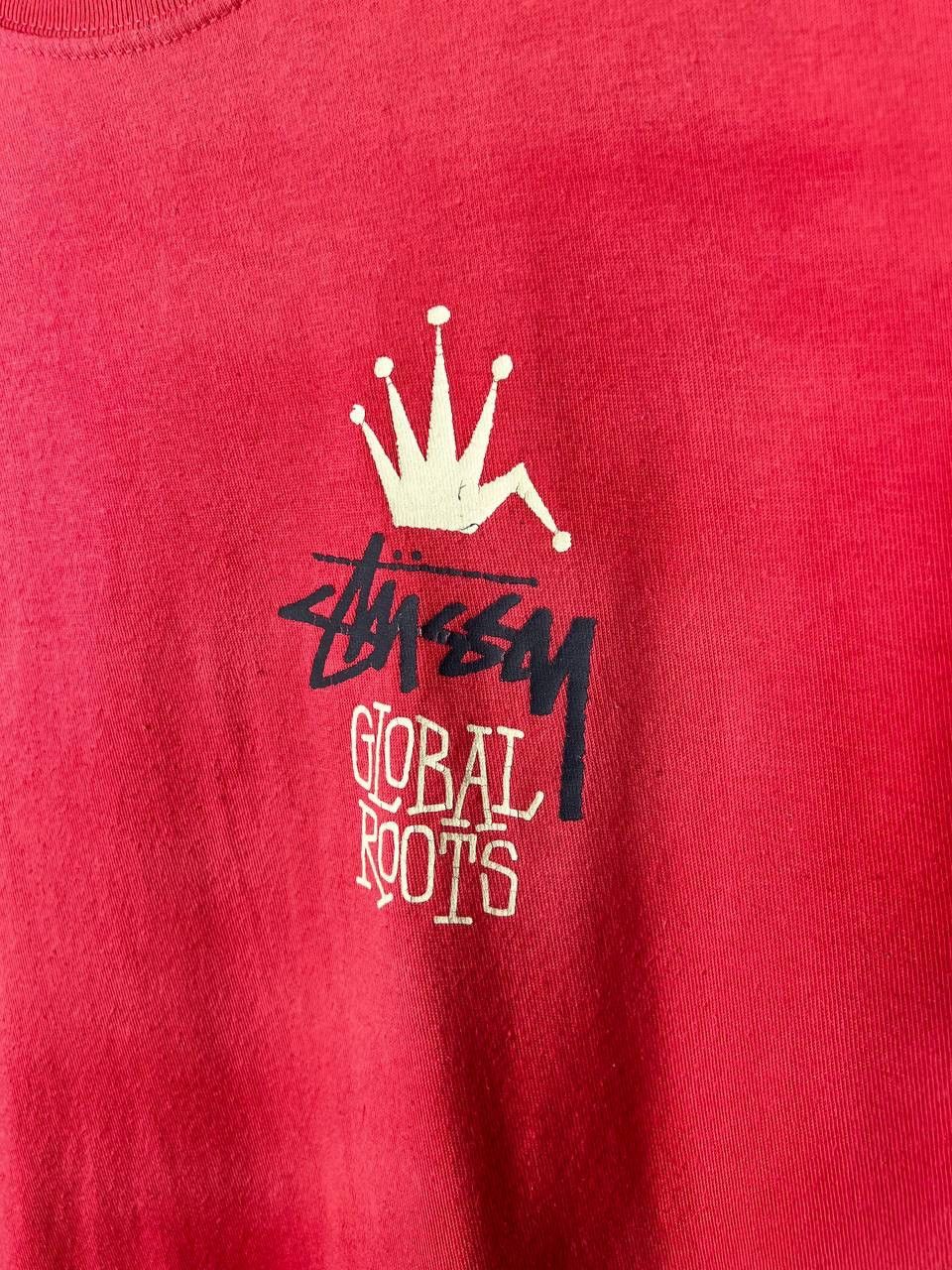 Stussy Stussy Global Roots streetwear vintage t-shirts size M Size US M / EU 48-50 / 2 - 3 Thumbnail