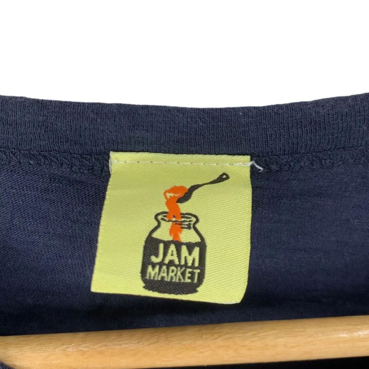 Vintage Vintage JAM MARKET JAPAN Guitar Banjo Bird Tee Shirt Top Size US L / EU 52-54 / 3 - 7 Thumbnail