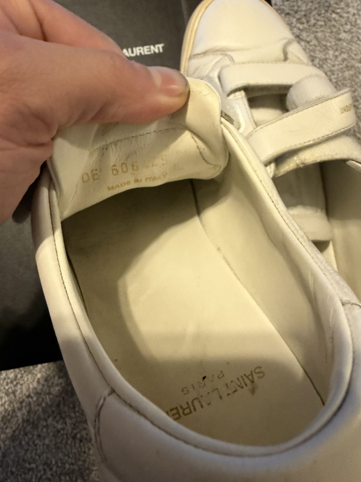 Saint Laurent Paris Saint Laurent Paris Velcro shoes Size US 6.5 / EU 39-40 - 4 Thumbnail