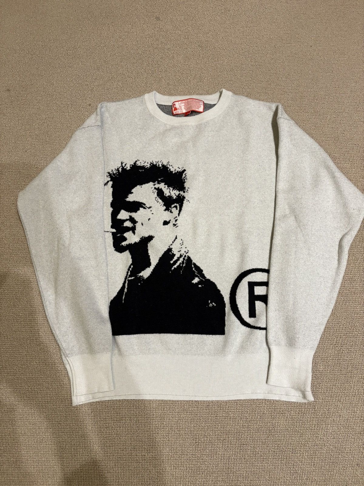 Joy Divizn Joy Divizn Brad Pitt Sweater Size US L / EU 52-54 / 3 - 1 Thumbnail
