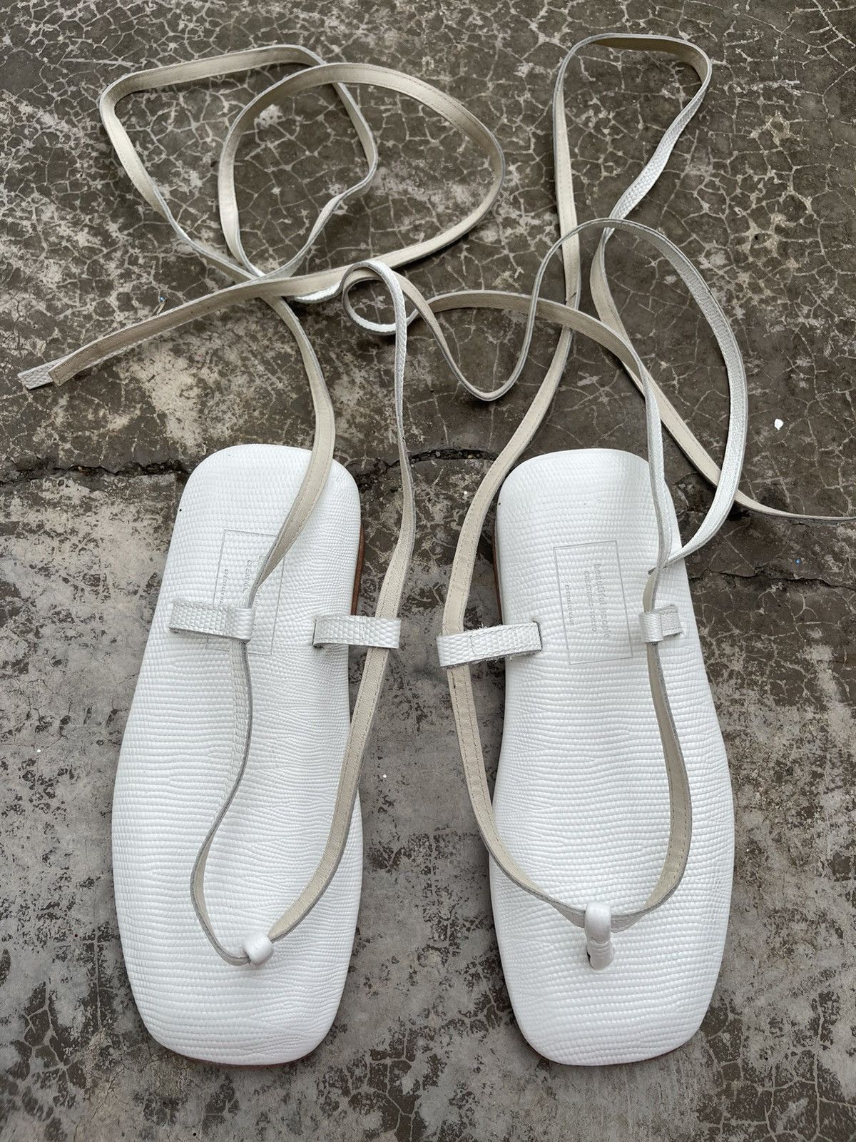 Japanese Brand Beautiful People Creations Tokyo Leather Sandal 36 Size US 6 / IT 36 - 1 Thumbnail