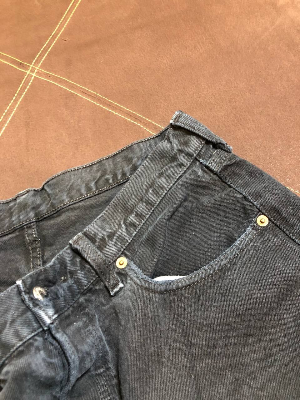 Levi's Vintage 90s Levi's 501 Black Jeans streetwear Size US 34 / EU 50 - 14 Thumbnail