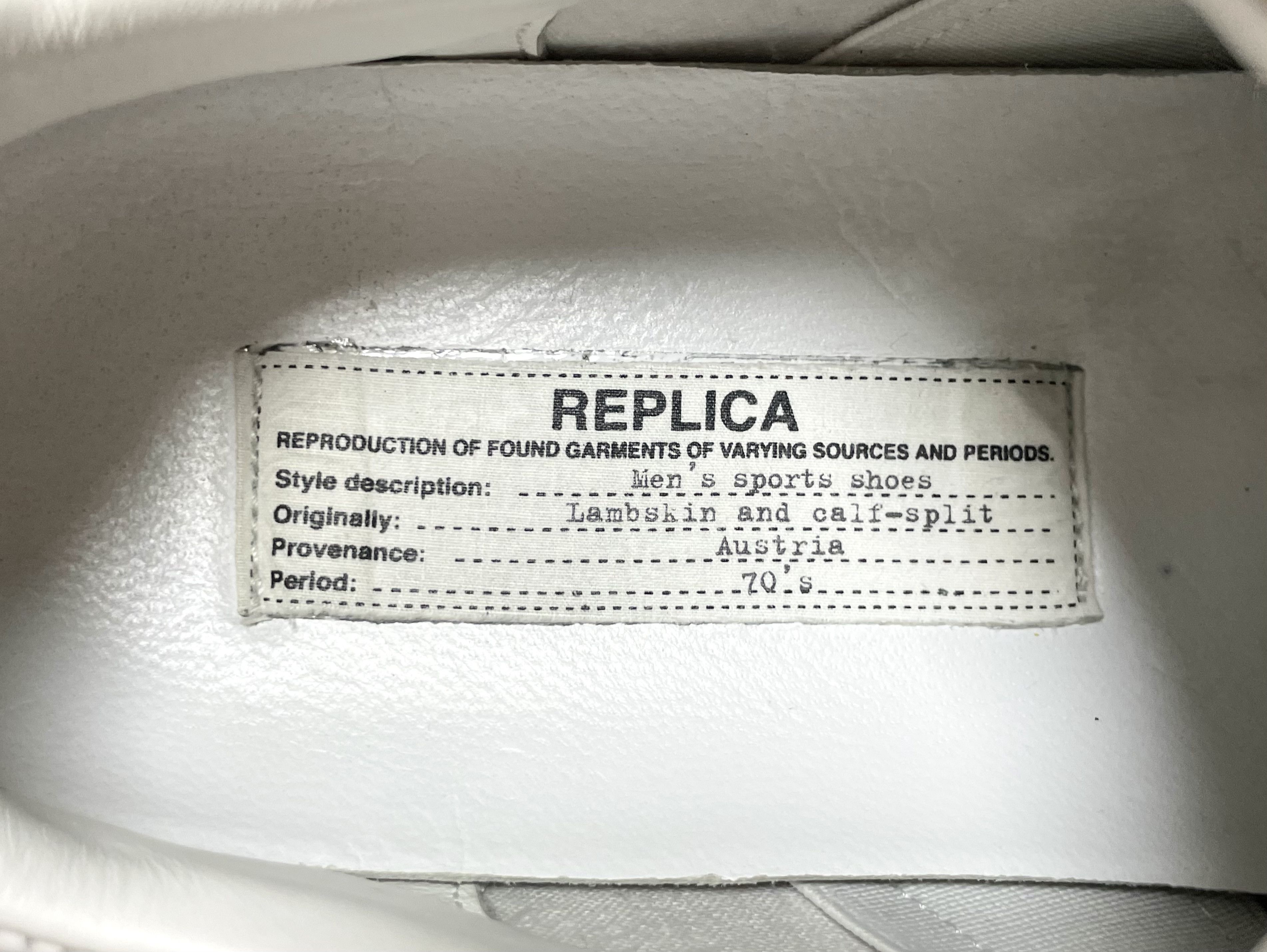 Maison Margiela Maison Margiela GAT (White) Size US 8 / EU 41 - 12 Thumbnail