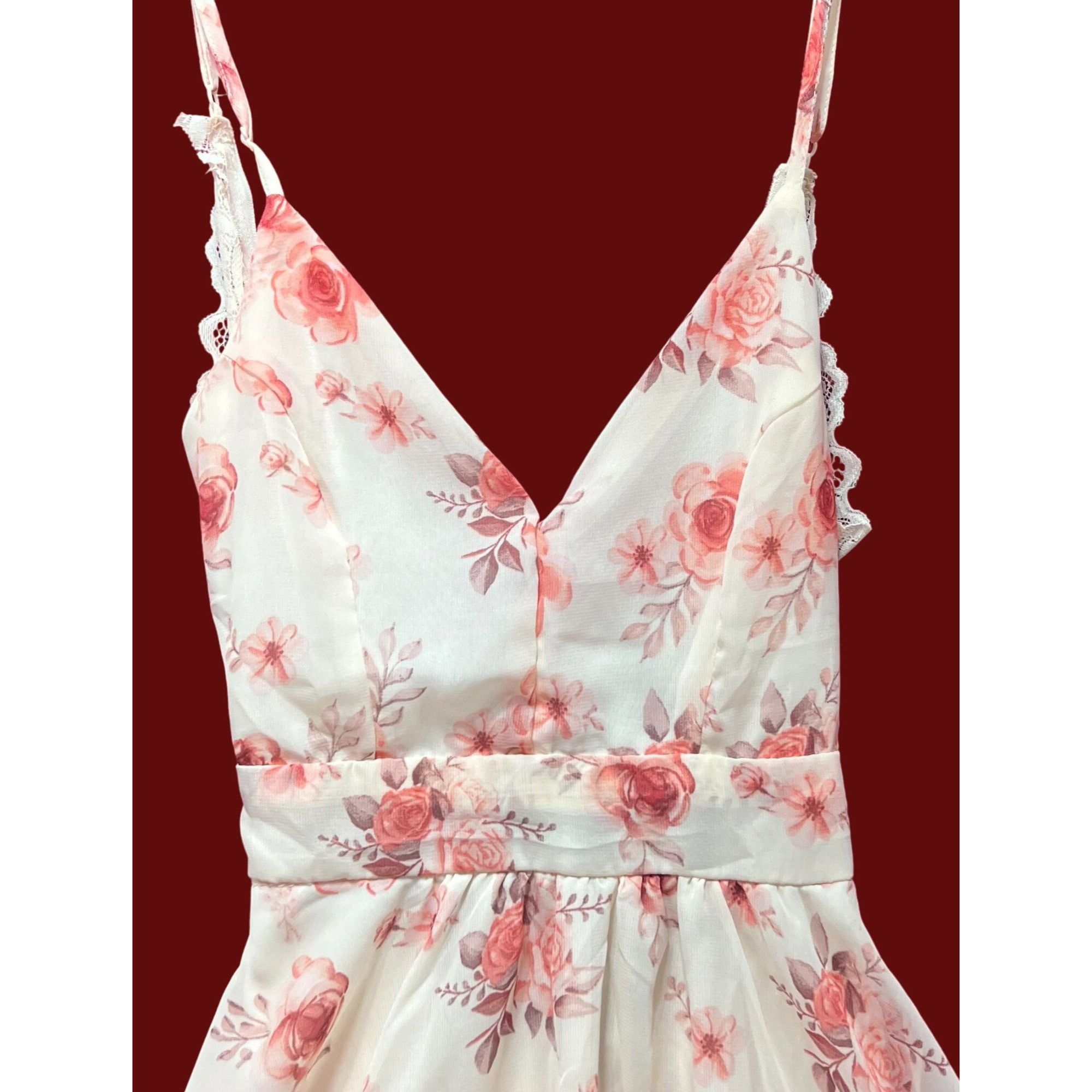 rue21 Rue 21 - Women's Summer Sleeveless High Low Hem Ruffle - Flo Size XS / US 0-2 / IT 36-38 - 11 Thumbnail