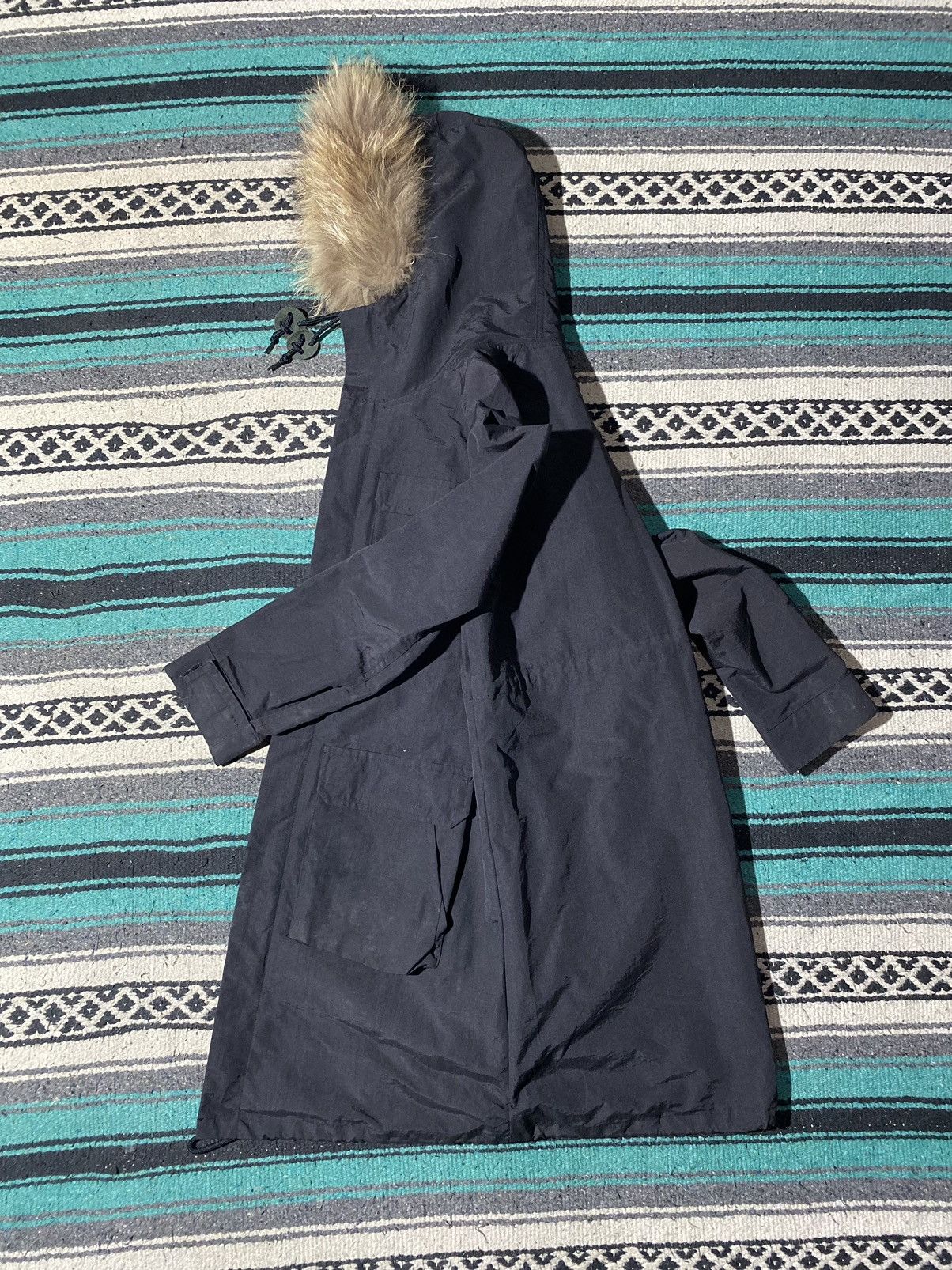 If Six Was Nine × Japanese Brand × Le Grande Bleu (L.G.B.) 2000s - Ships Fur Faux Parka Jacket Size US S / EU 44-46 / 1 - 4 Thumbnail