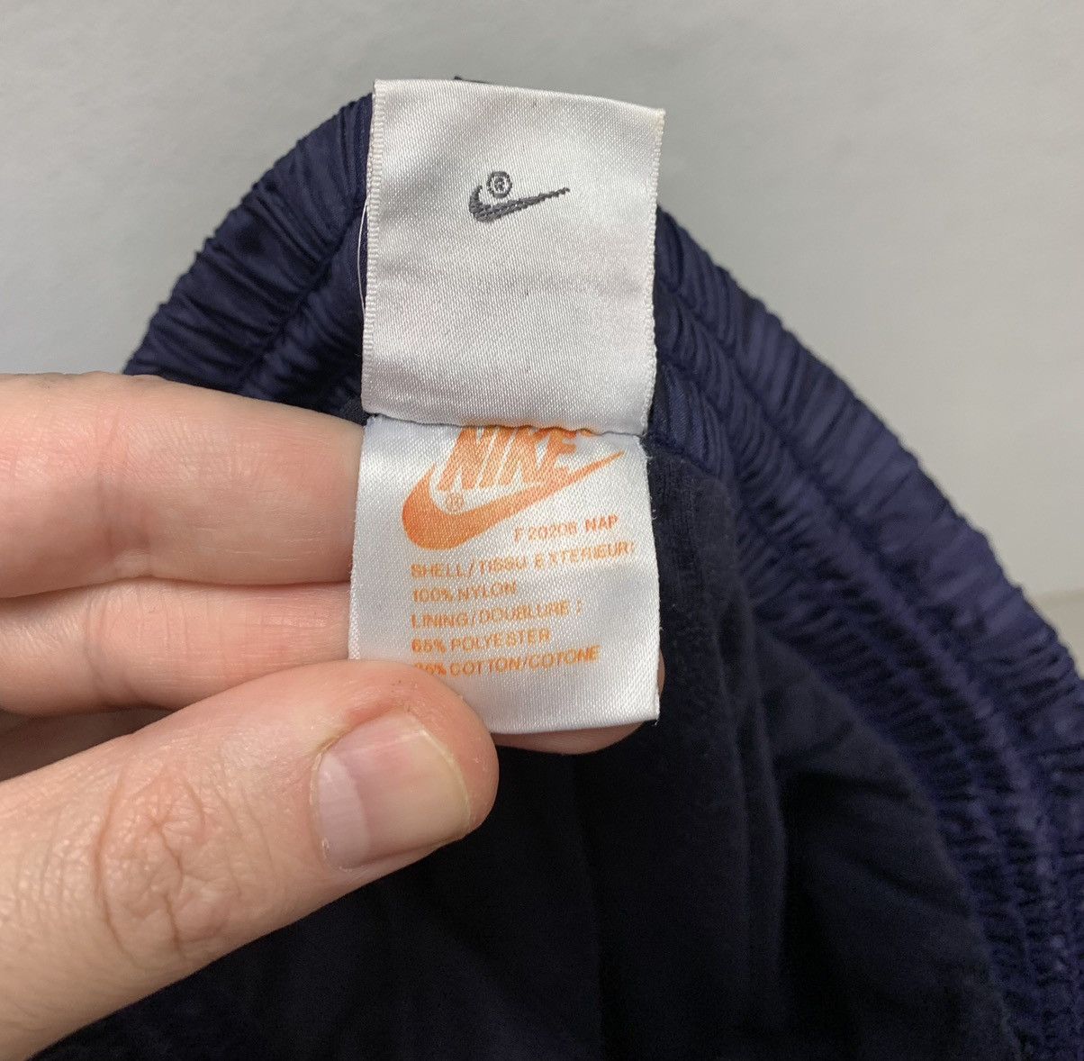 Vintage Nike vintage navy blue sweatpants M y2k madeinusa vintage Size US 32 / EU 48 - 10 Thumbnail