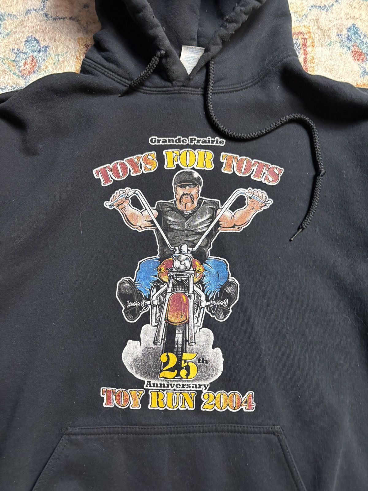 Vintage Vintage Toy Run Biker Hoodie Size XL Size US XL / EU 56 / 4 - 4 Thumbnail