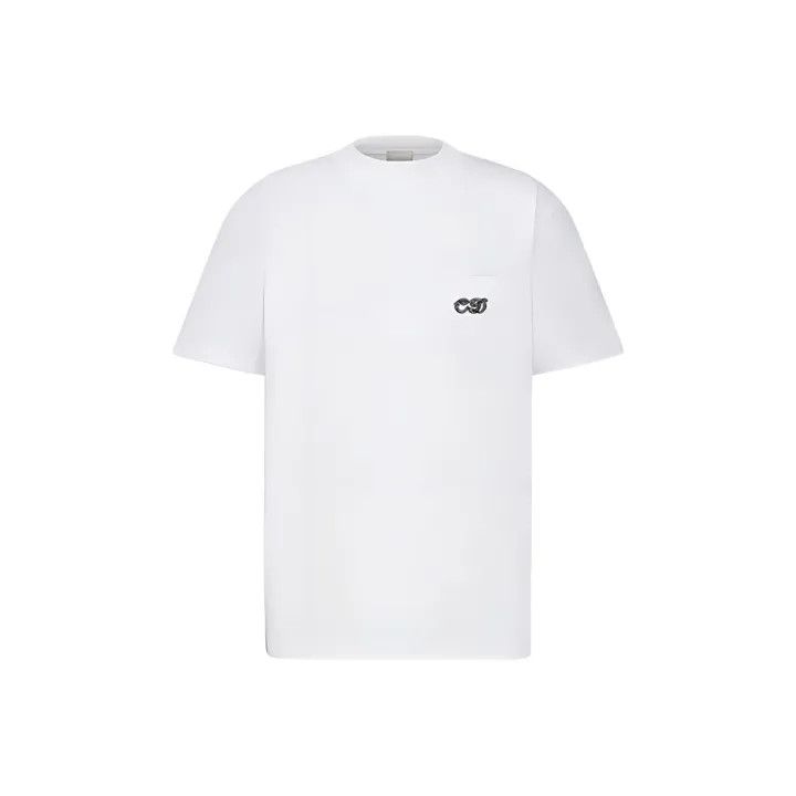 Dior Dior Kenny Scharf Embroidered Short Sleeve T-Shirt 0079 Size US L / EU 52-54 / 3 - 1 Thumbnail