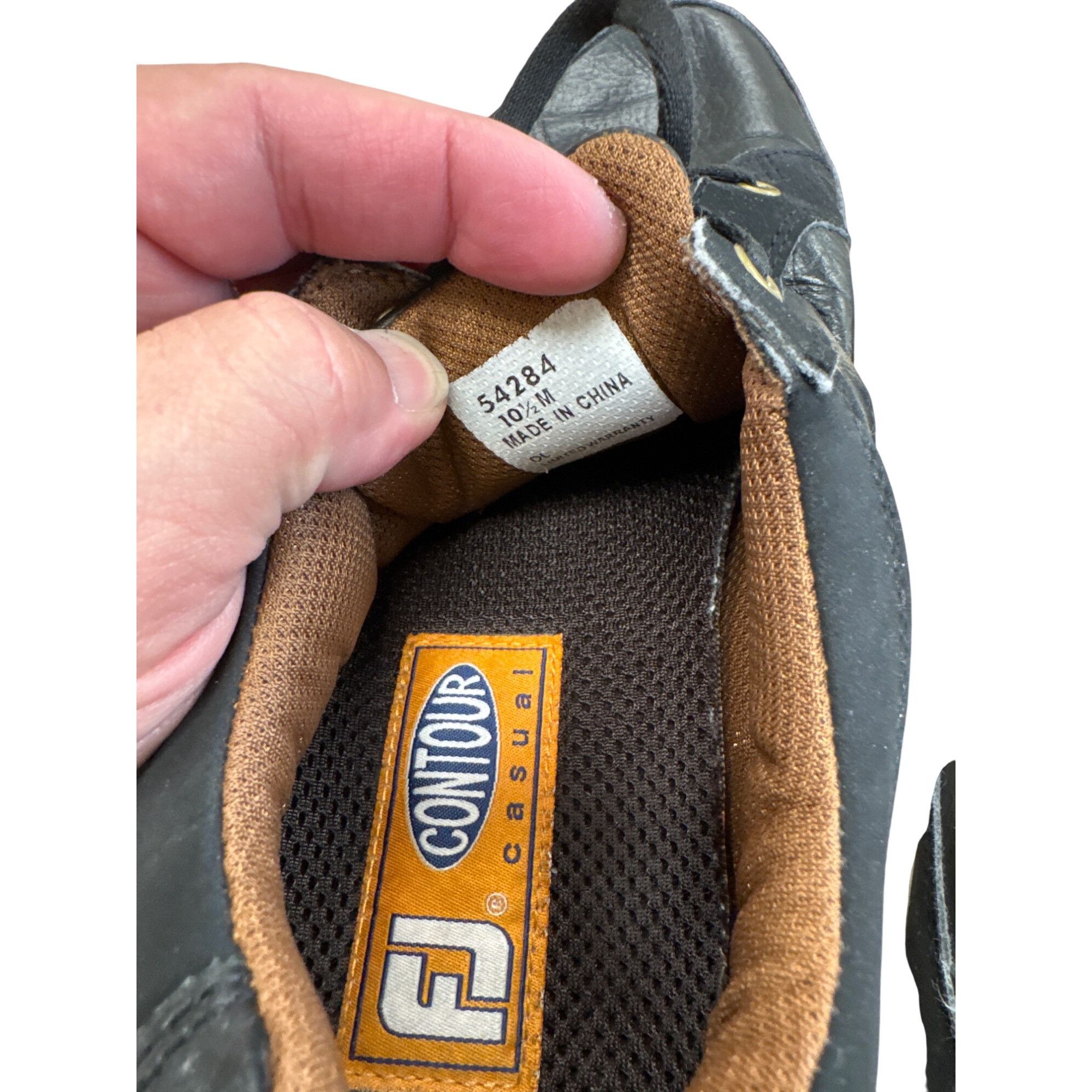 Footjoy FootJoy Contour Casual Black Brown Leather Golf Shoes Size 1 Size US 10.5 / EU 43-44 - 9 Thumbnail
