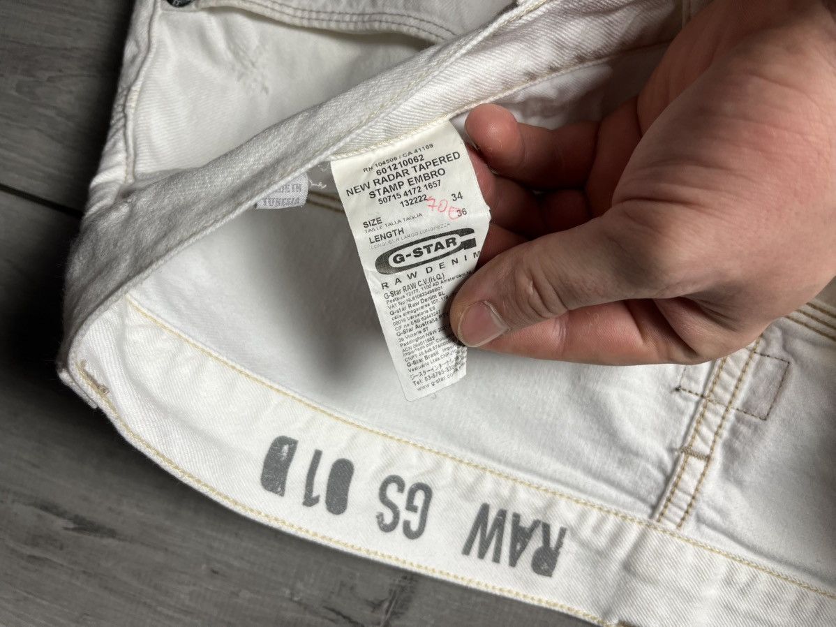 G-Star G star raw New Radar Tapered stamp Embro jeans size 34/36 Size US 34 / EU 50 - 5 Thumbnail