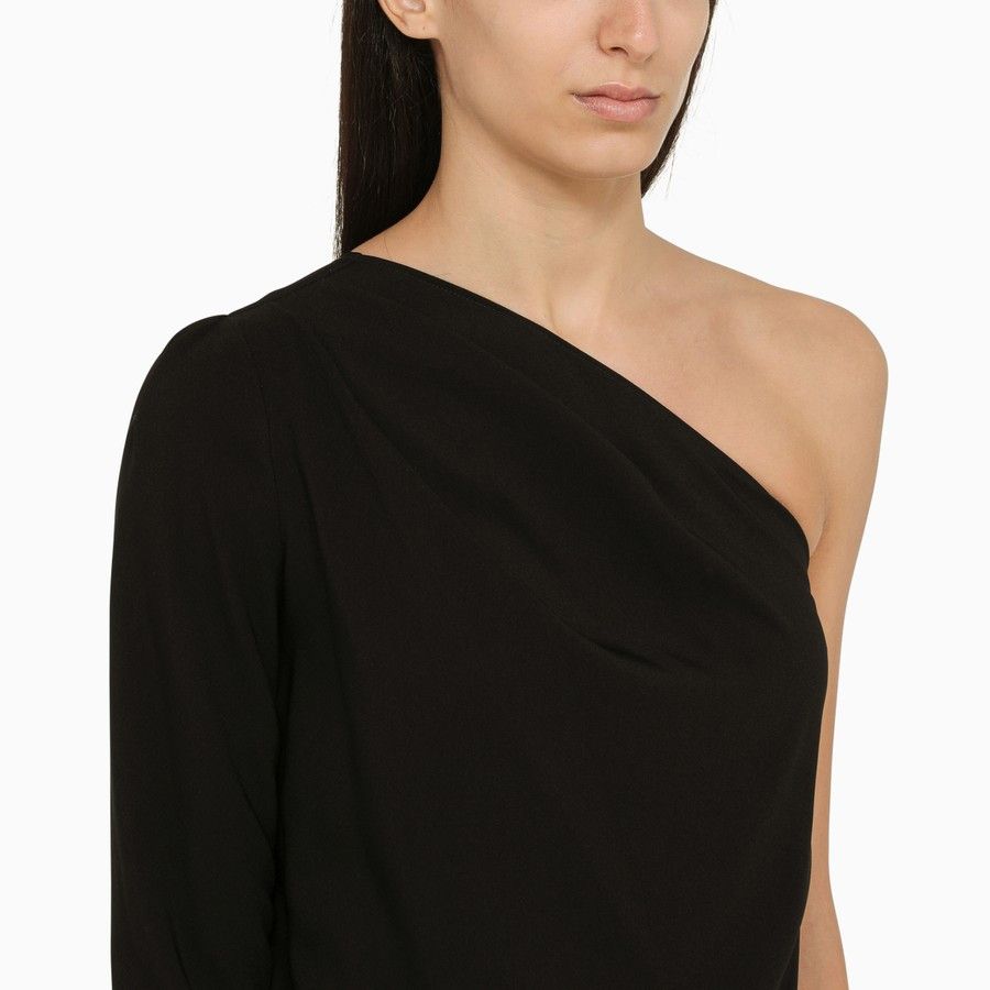Dsquared2 o1d2blof0824 Short Shoulder Dress in Black Size M / US 6-8 / IT 42-44 - 4 Thumbnail