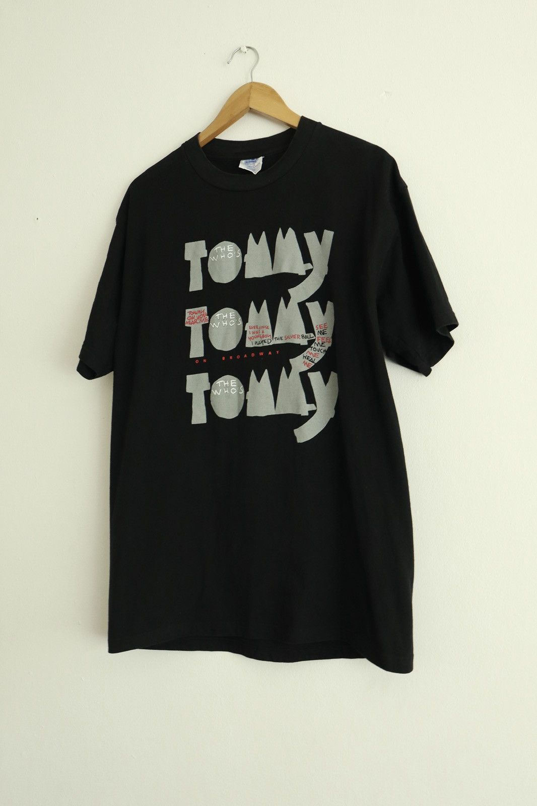 Band Tees Vintage The Who Tommy Broadway 1993 T-Shirt Size US L / EU 52-54 / 3 - 3 Thumbnail