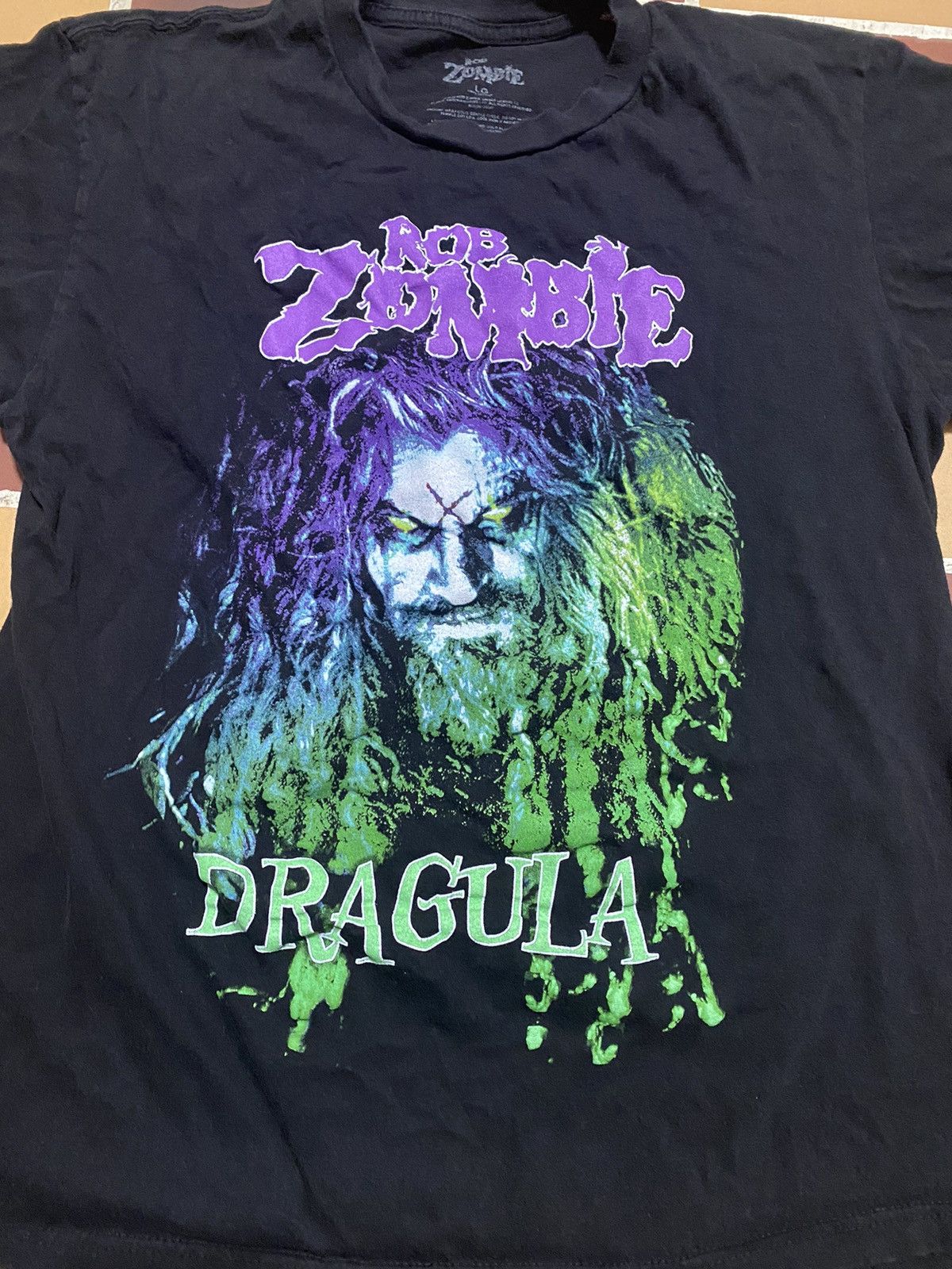 Band Tees × Vintage Vintage Rob Zombie Dragula Shirt Size US L / EU 52-54 / 3 - 2 Thumbnail