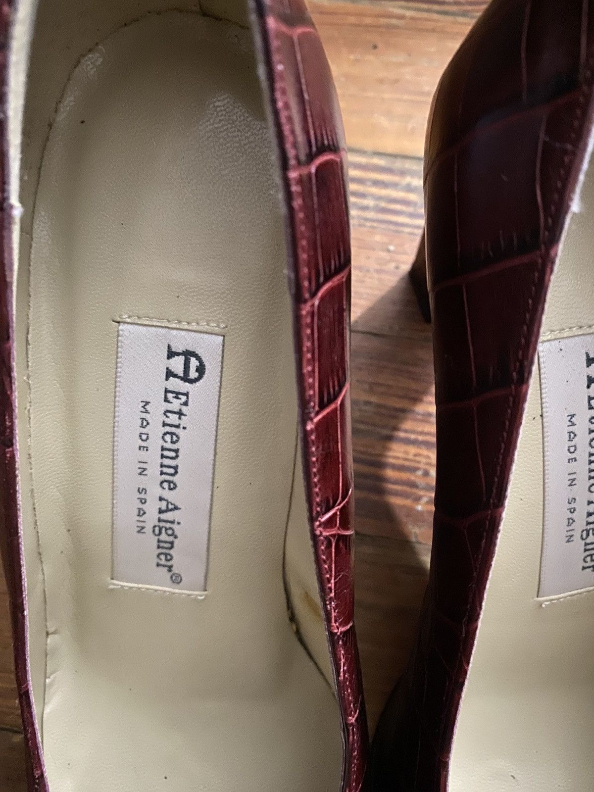 Etienne Aigner Vintage Etienne Aigner heels 7W Size US 7 / IT 37 - 2 Thumbnail