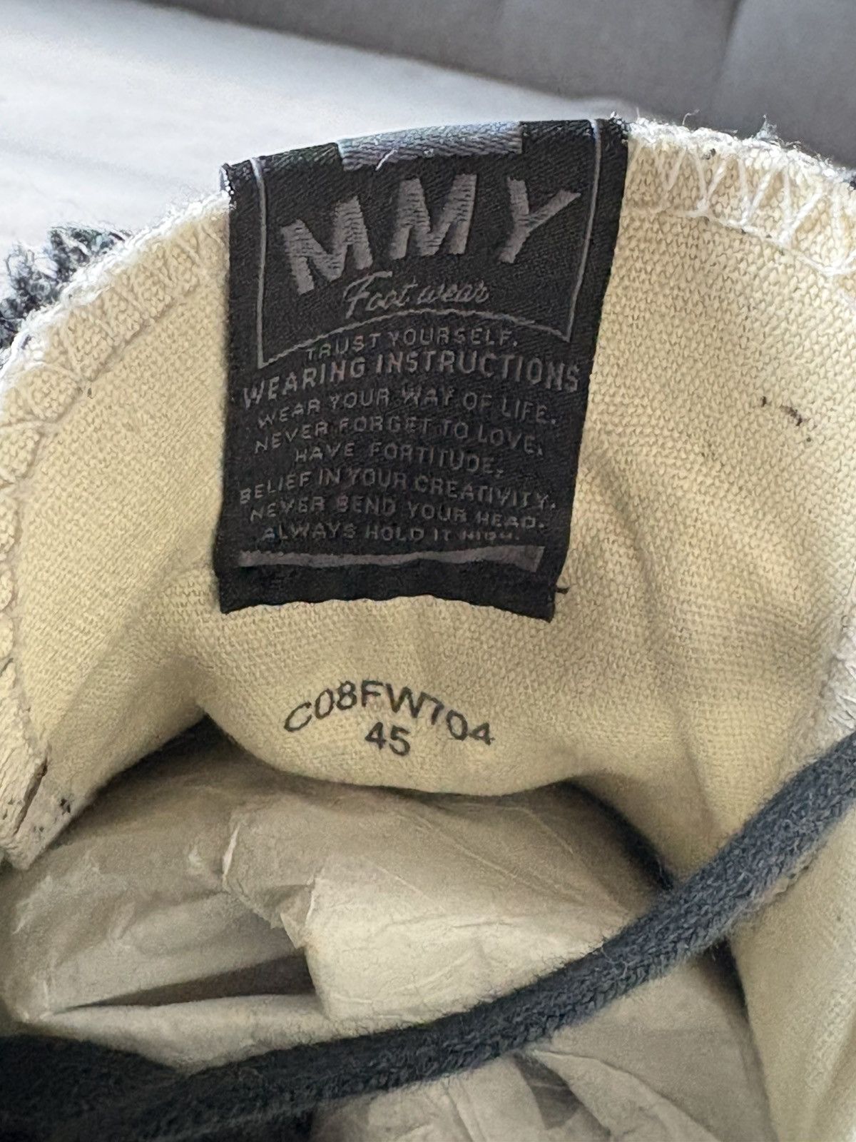 Maison MIHARA YASUHIRO Maison Mihara Yasuhiro Bedford low Size US 12 / EU 45 - 13 Thumbnail