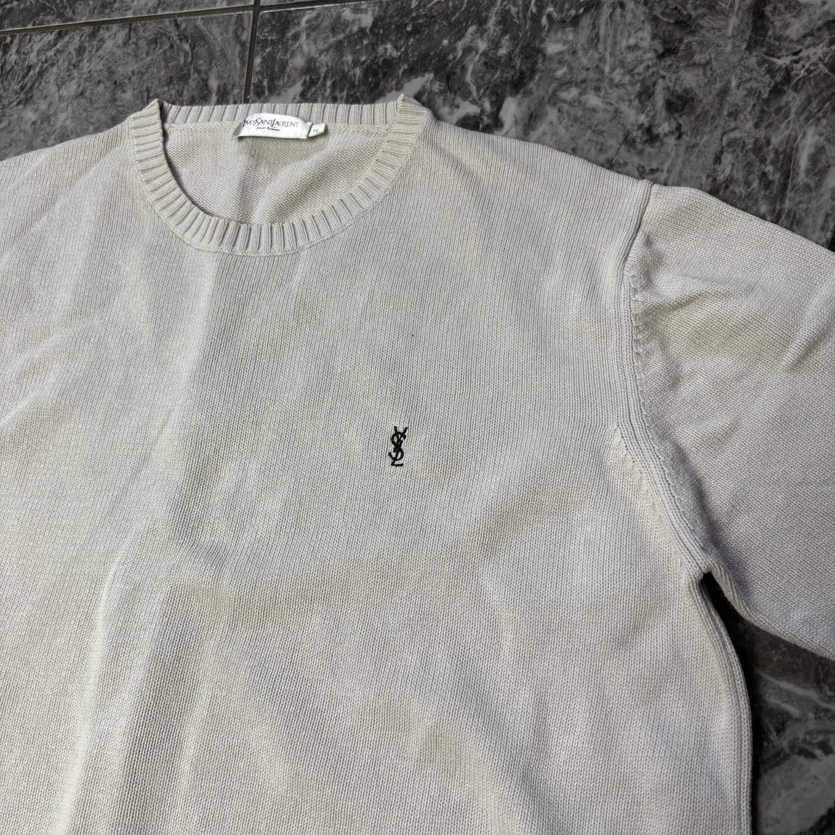 Vintage × Yves Saint Laurent Vintage YSL Yves Saint Laurent 90's Streetwear Sweater Size US XXL / EU 58 / 5 - 9 Thumbnail