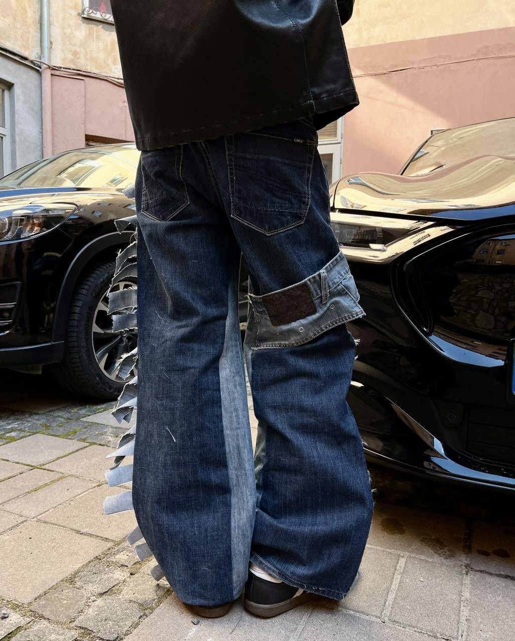 If Six Was Nine Vintage Rick Owens Junya Watanabe Style Baggy Jeans Size US 32 / EU 48 - 5 Thumbnail