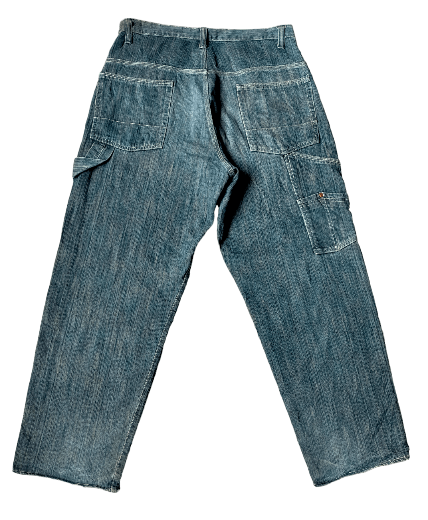 MasterPiece MasterPiece Carpenter Baggy Jeans Size US 33 - 1 Thumbnail