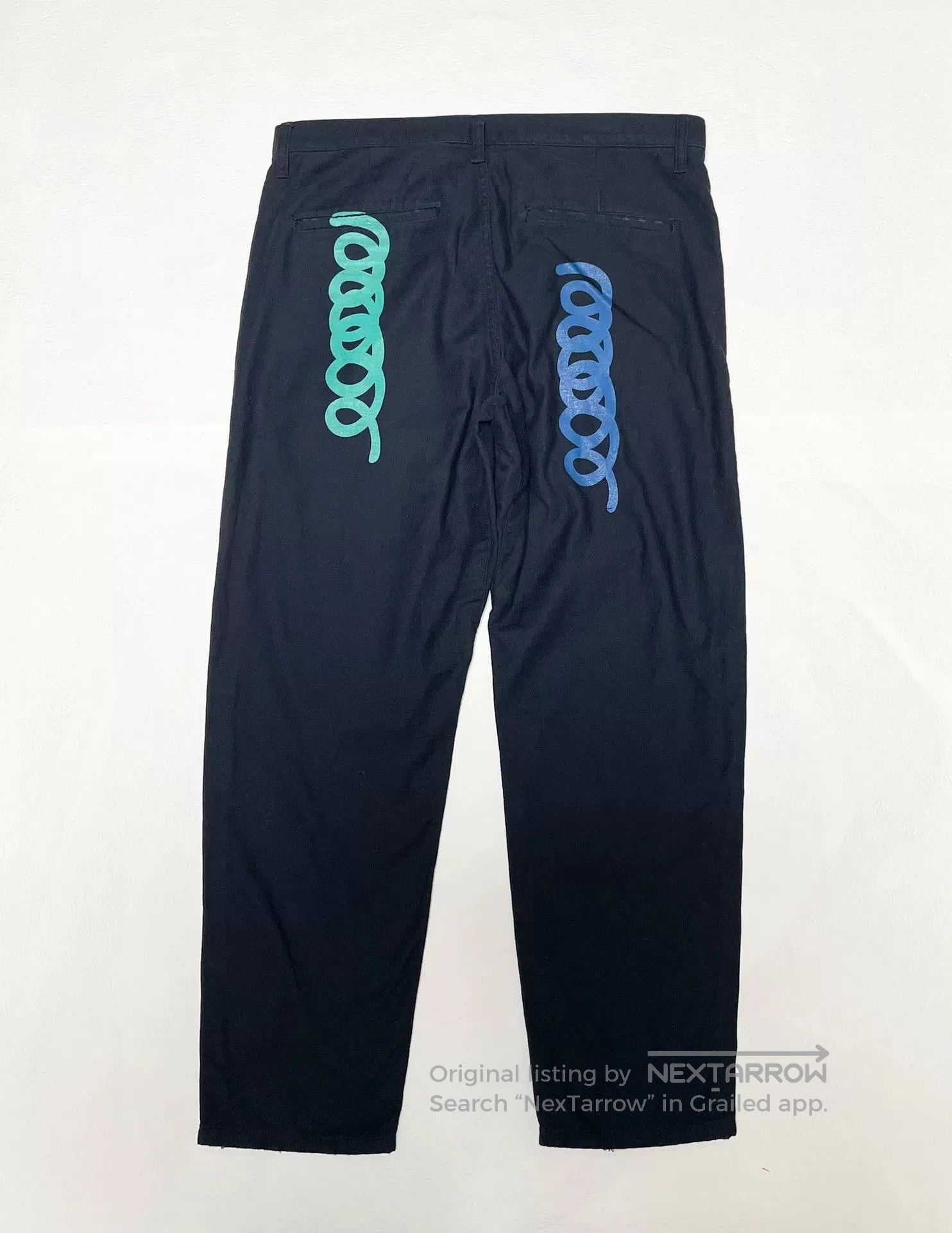 KUON casual long pants with patches. Size US 36 / EU 52 - 2 Thumbnail