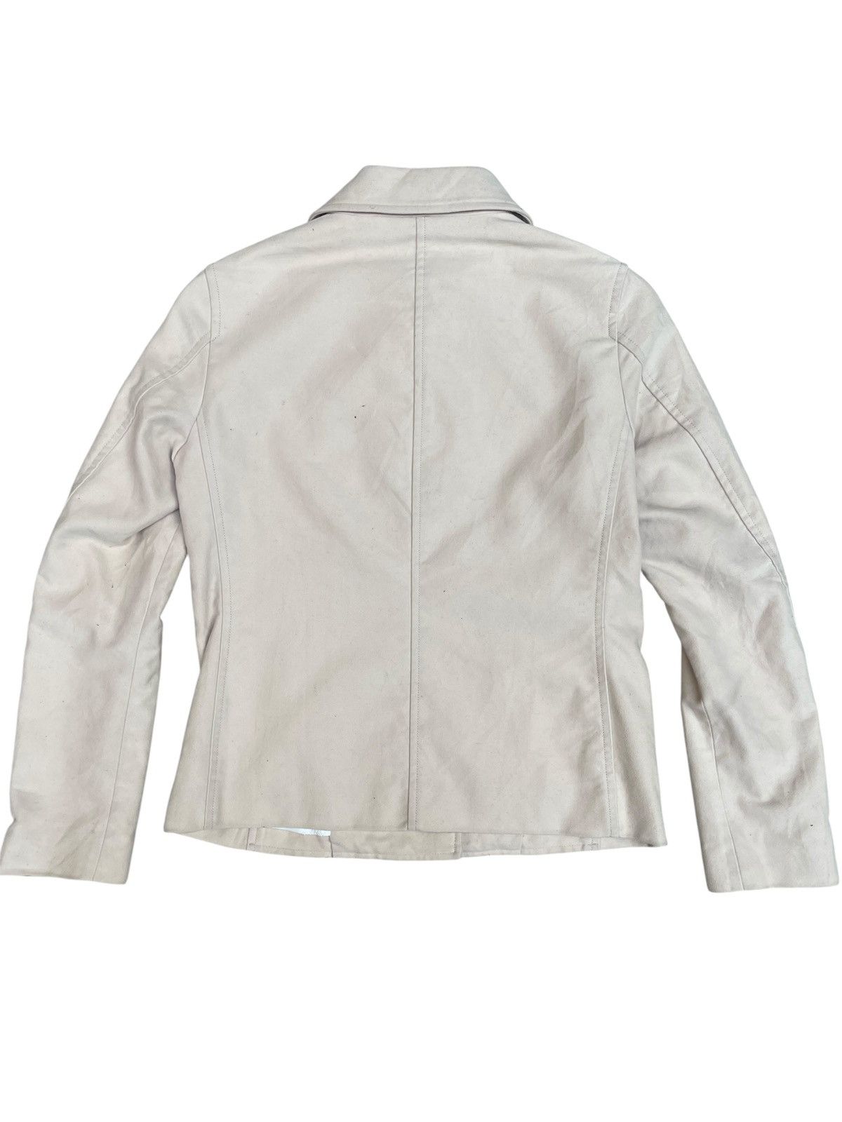 Japanese Brand Bacca Double-Breasted Zip Beige Jacket Size 38 Size M / US 6-8 / IT 42-44 - 2 Thumbnail