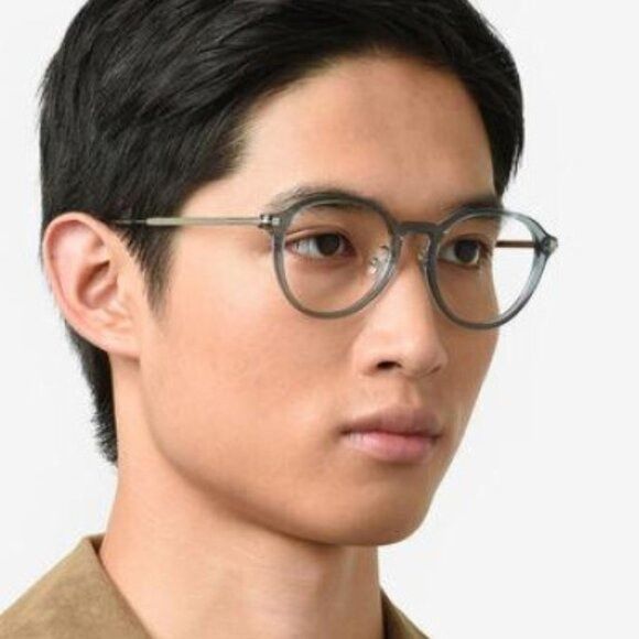 Hugo Boss Hugo Boss BOSS 1615/F 0B88 00 Eyeglasses Blue/Silver 52mm Size ONE SIZE - 9 Thumbnail