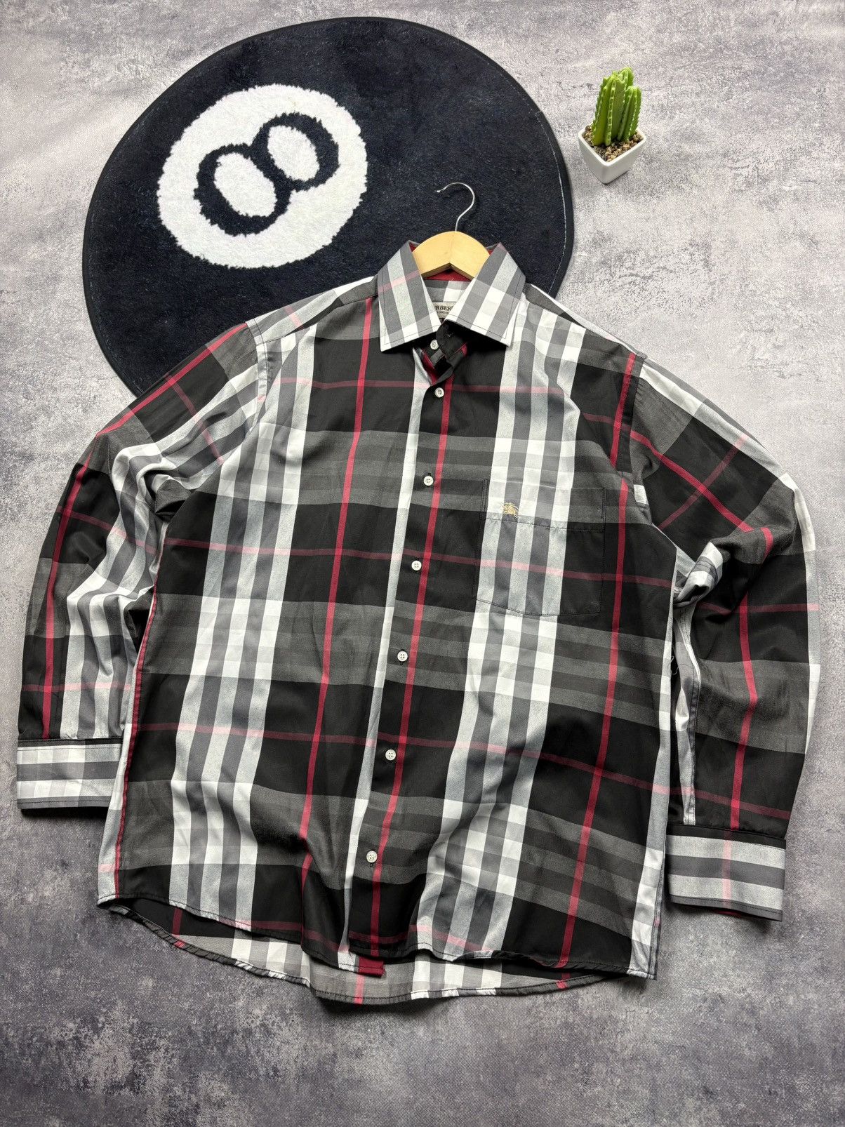 Burberry BURBERRY Vintage FullCheckered Luxury Casual Streetwear Hype Size US M / EU 48-50 / 2 - 1 Thumbnail