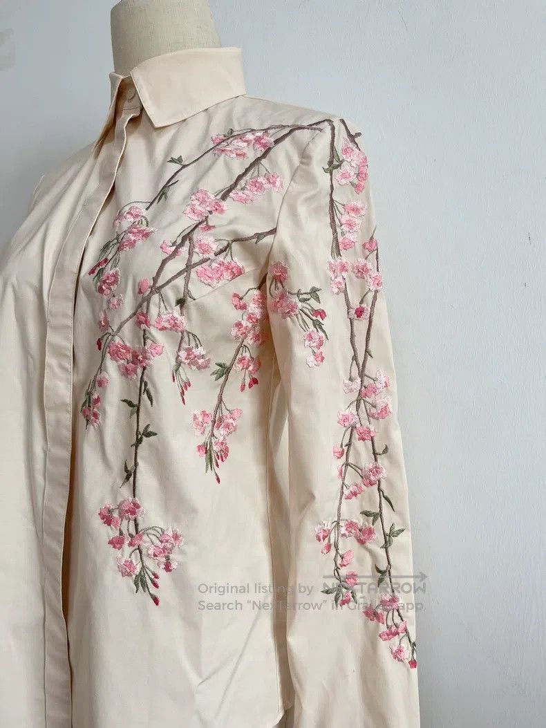 Other Vivienne Tam Floral embroidered shirt Size US XS / EU 42 / 0 - 5 Thumbnail
