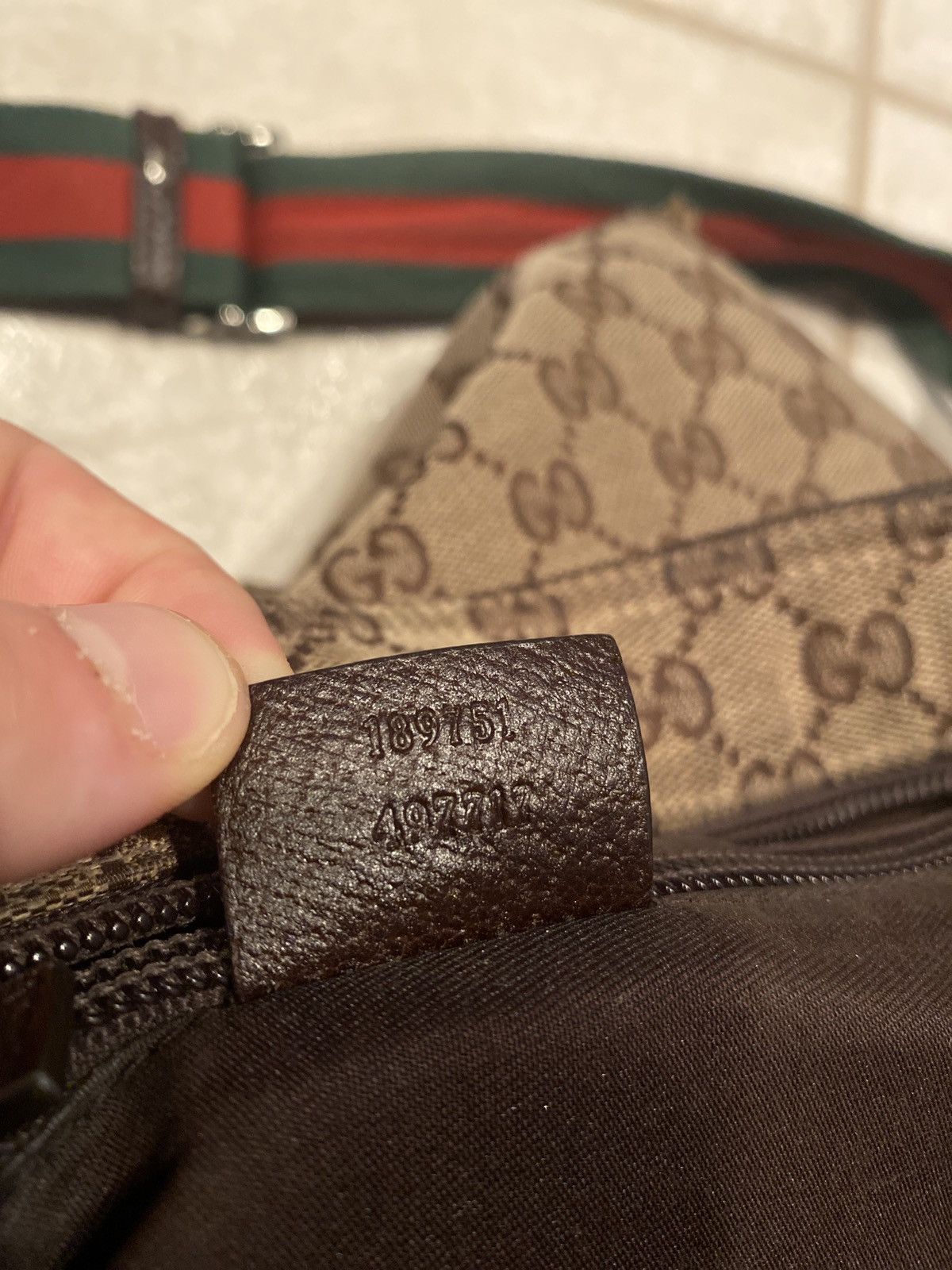 Gucci Gucci canvas vintage cross body bag Size ONE SIZE - 4 Thumbnail
