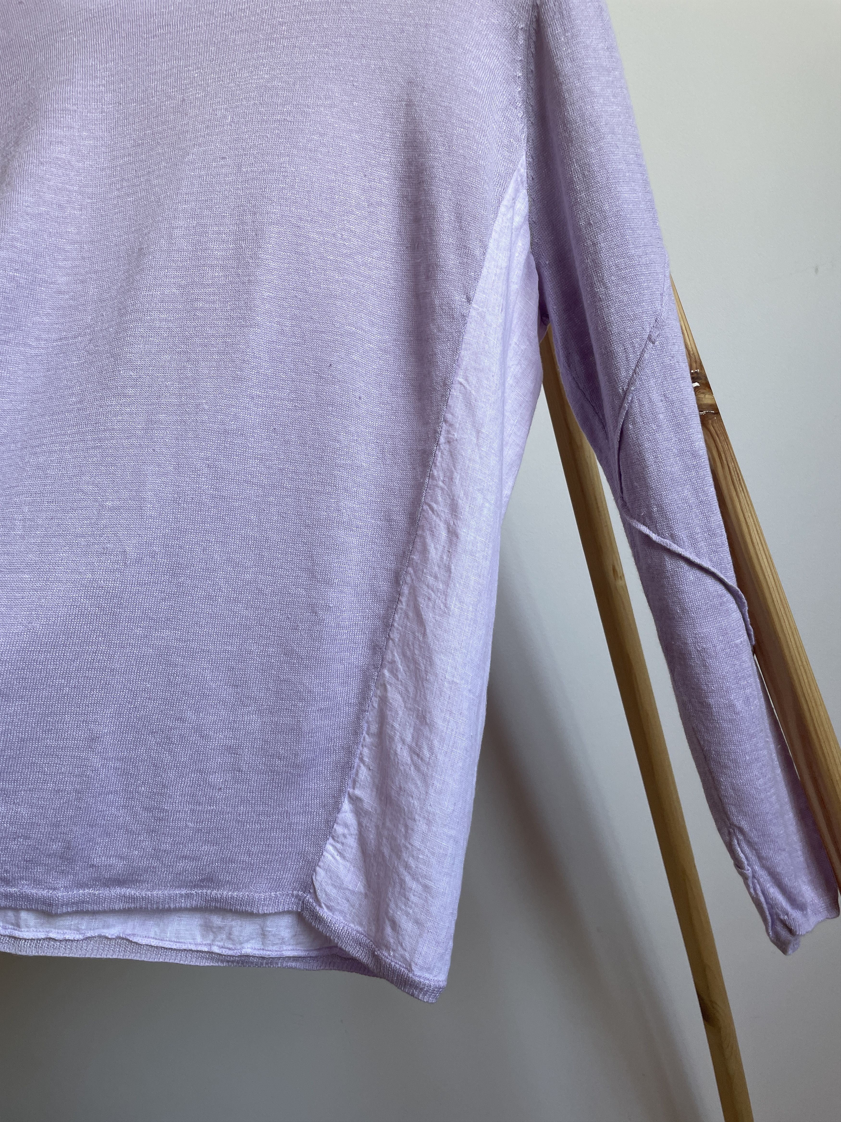 Other Poetry Womens Linen Boat Neck Light Sweater Size XL / US 12-14 / IT 48-50 - 6 Thumbnail