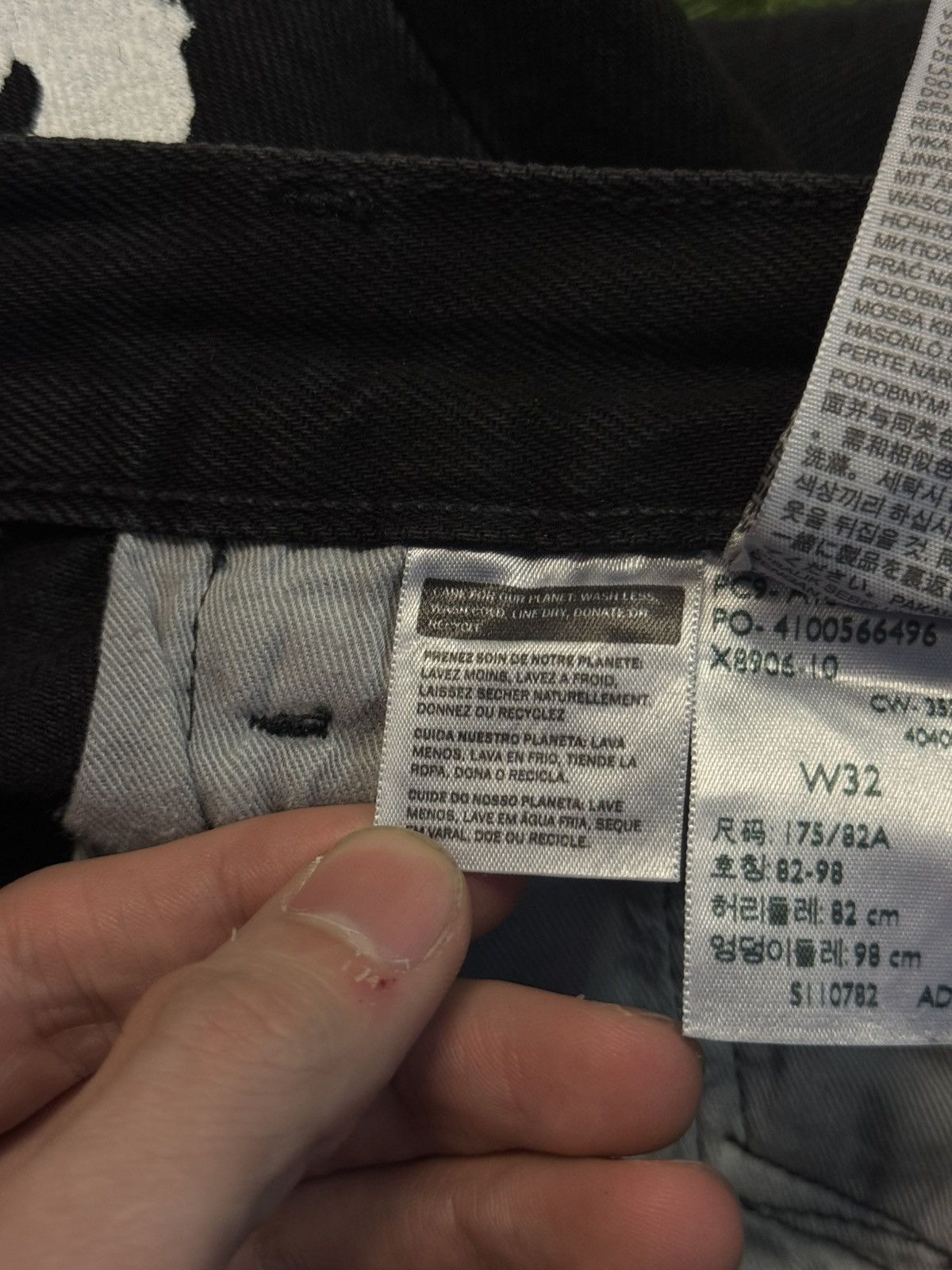 DENIM TEARS Denim Tears Jeans Size 32/32 Black Clean 🔥🧼 Size US 32 / EU 48 - 16 Thumbnail
