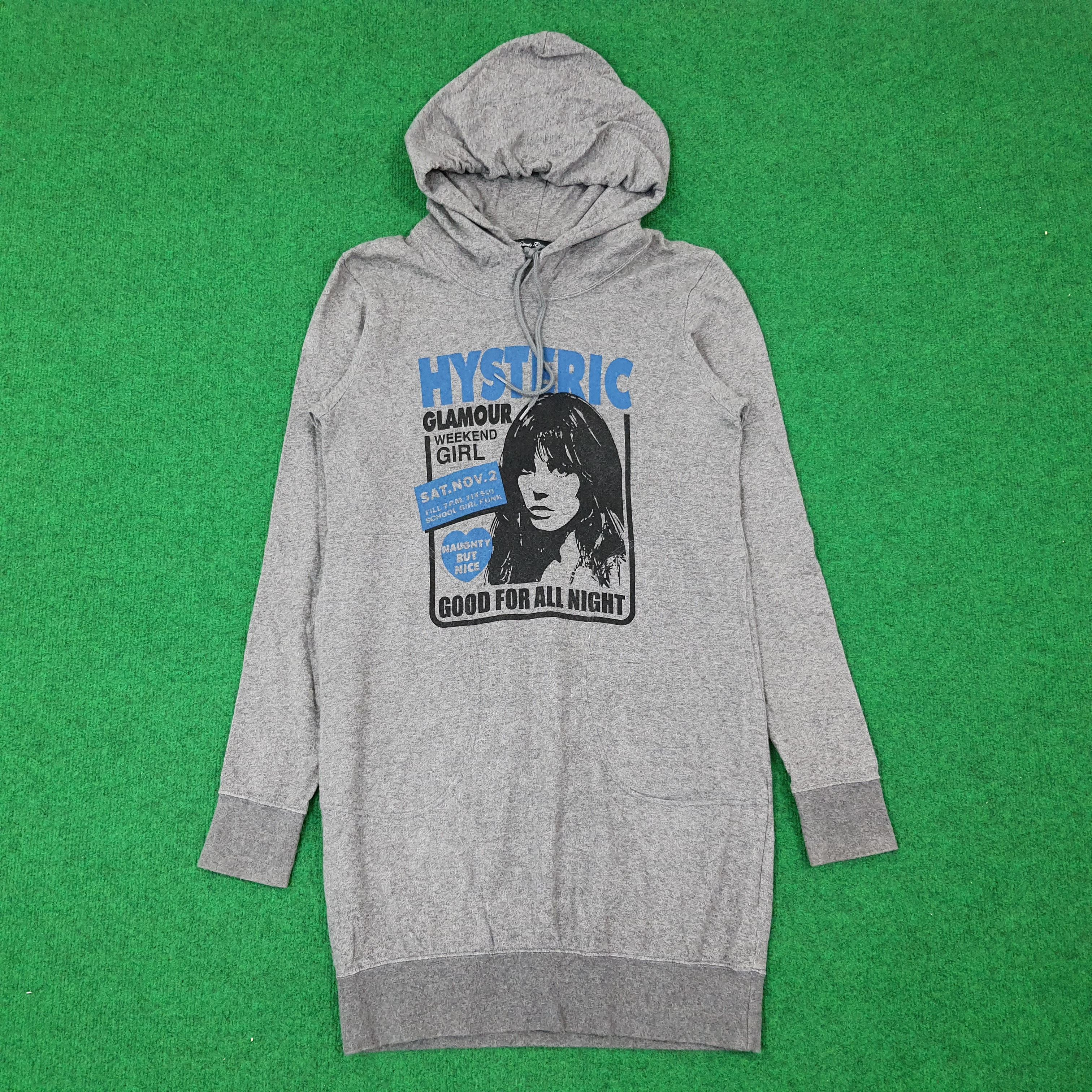 Hysteric Glamour Vintage Hysteric Glamour Streetwear Brand Hoodie C242N20 Size XS / US 0-2 / IT 36-38 - 1 Thumbnail