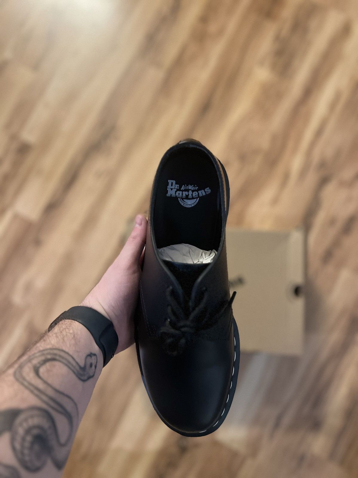 Dr. Martens × Japanese Brand Dr. Martens 1461 WS x JAPAN EXCLUSIVE Size US 8 / EU 41 - 2 Thumbnail