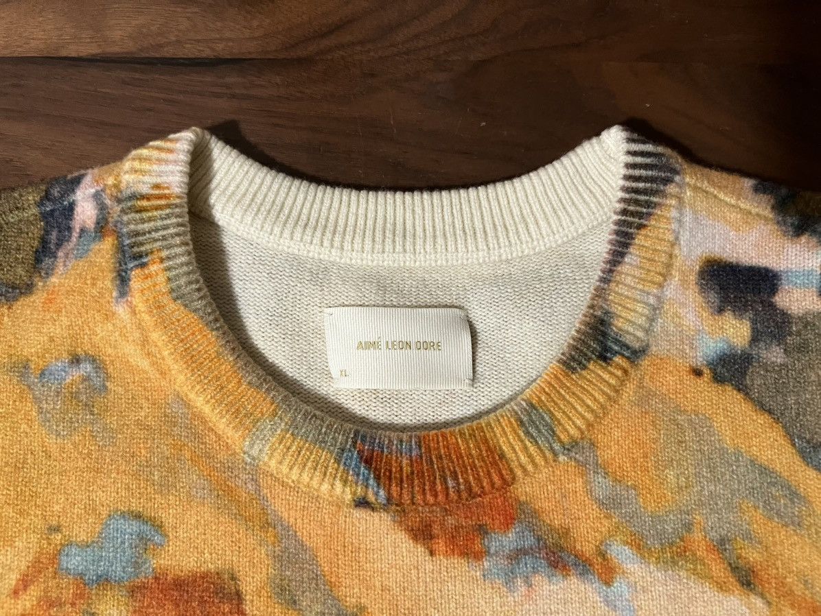 Aime Leon Dore Aime Leon Dore ALD Printed Landscape Artwork Wool Sweater XL Size US XL / EU 56 / 4 - 3 Thumbnail