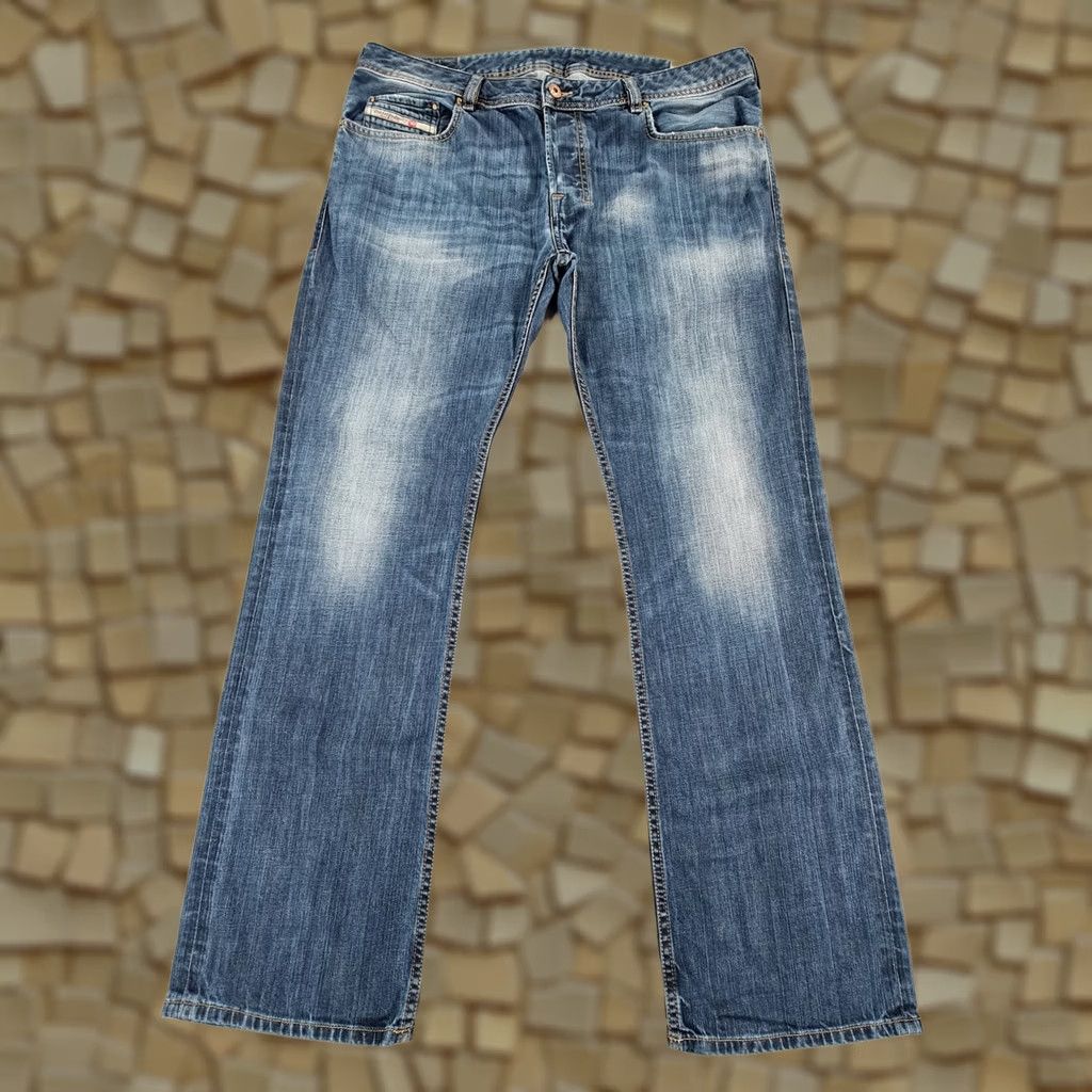Diesel Diesel Jeans Mens W36 L32 Blue Regular Bootcut Denim Size US 36 / EU 52 - 1 Thumbnail