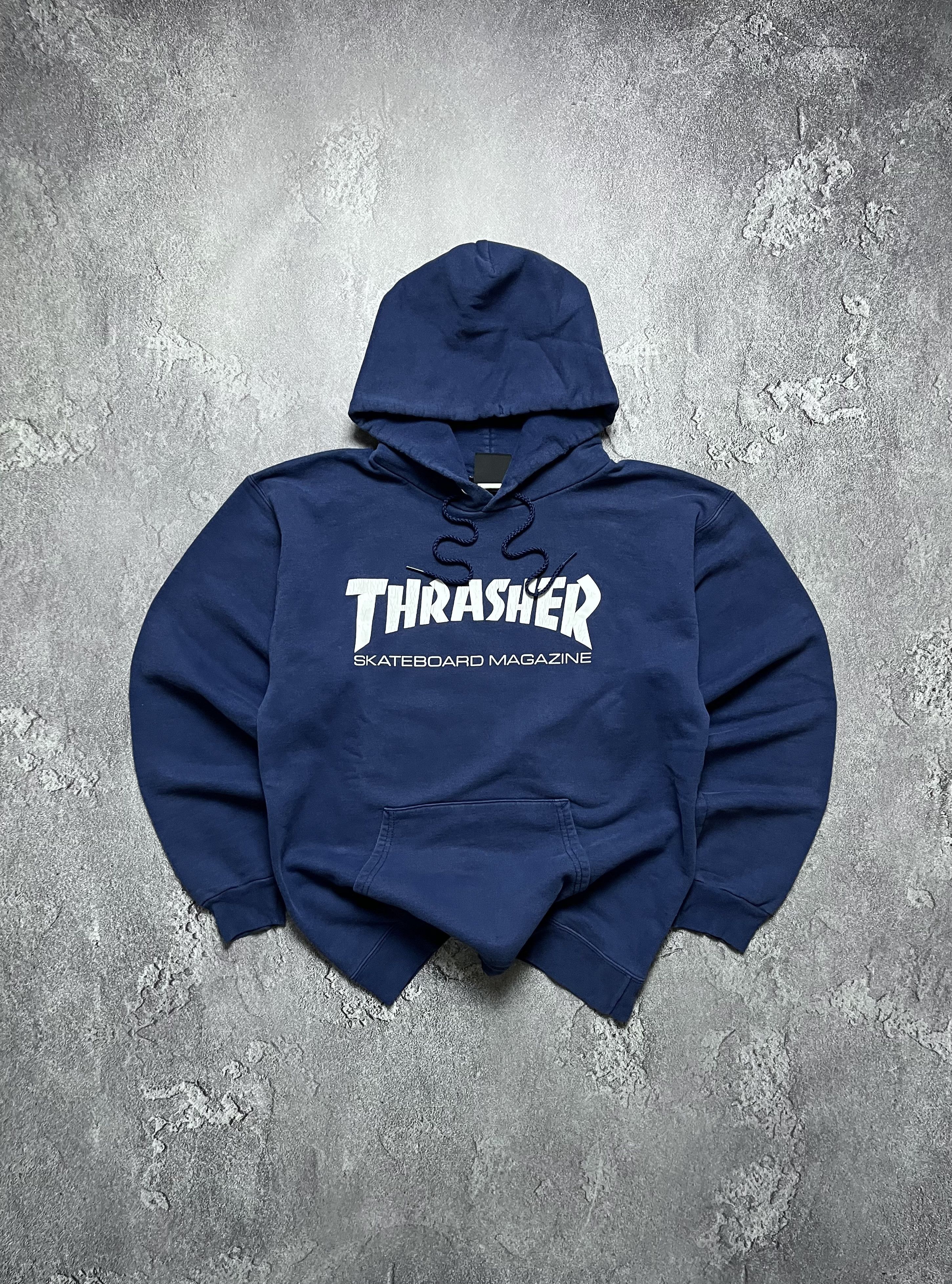Thrasher Men’s Thrasher Skateboard Magazine Pullover Hoodie Blue S Size US S / EU 44-46 / 1 - 1 Thumbnail
