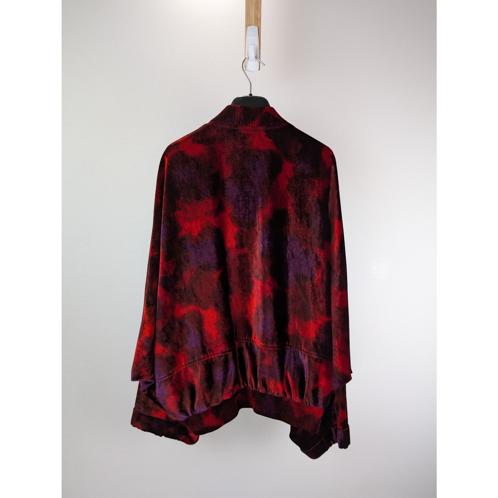 Saint Laurent Paris o1rshd1 Velours Liquide Ombre Jacket in Rouge Rose Size US L / EU 52-54 / 3 - 10 Thumbnail