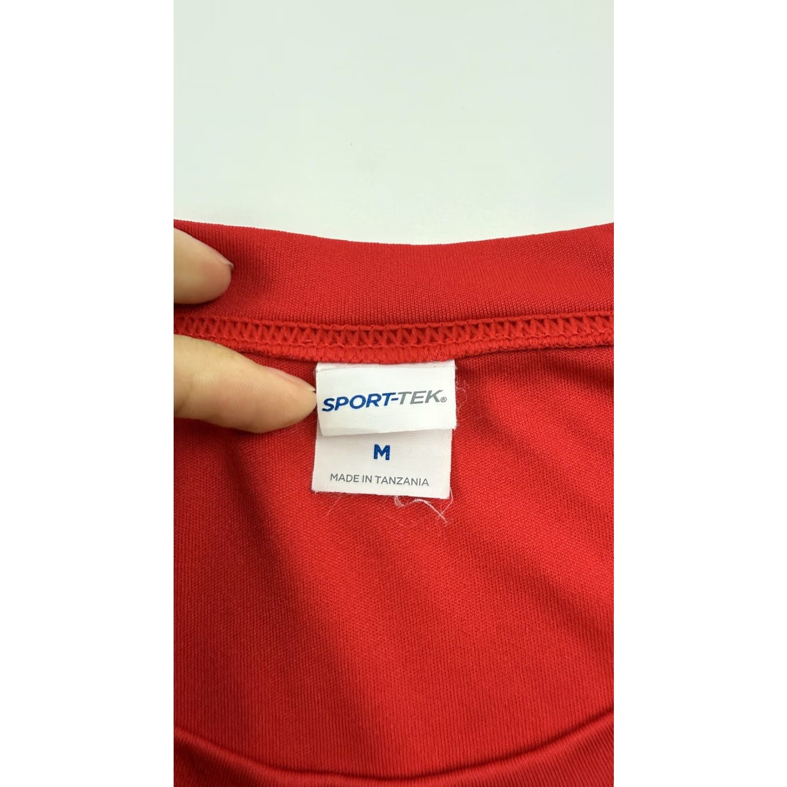 Logo 7 Jamba Shirt Mens Medium Red Sport-Tek Performance Tee Polyester Lightweight Logo Short Sleeve Crew Neck T-Shirt Fitness Gym Running Size US M / EU 48-50 / 2 - 4 Thumbnail