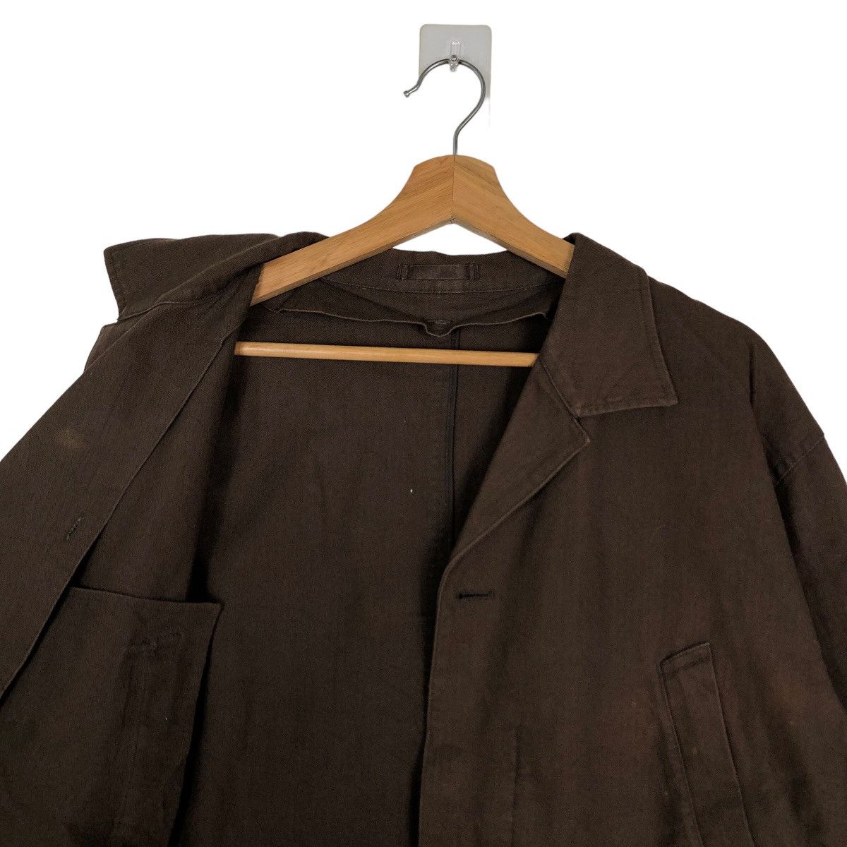 Japanese Brand 🔥90’s Vintage Hikory Chore Jacket Japan Issey Miyake Size US L / EU 52-54 / 3 - 10 Thumbnail