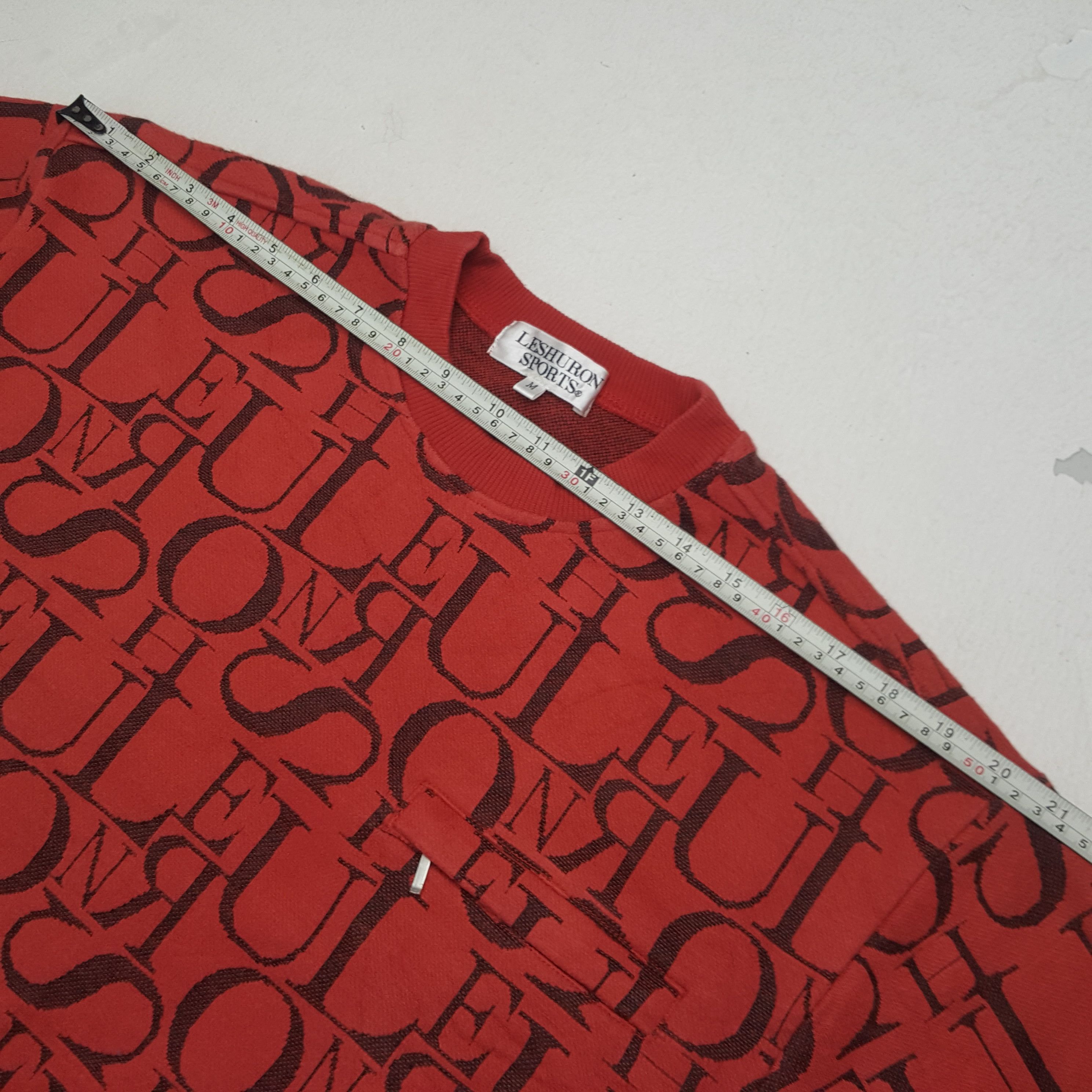 Vintage Vintage Leshuron Sports Designer Style Sweatshirt Size US M / EU 48-50 / 2 - 5 Thumbnail