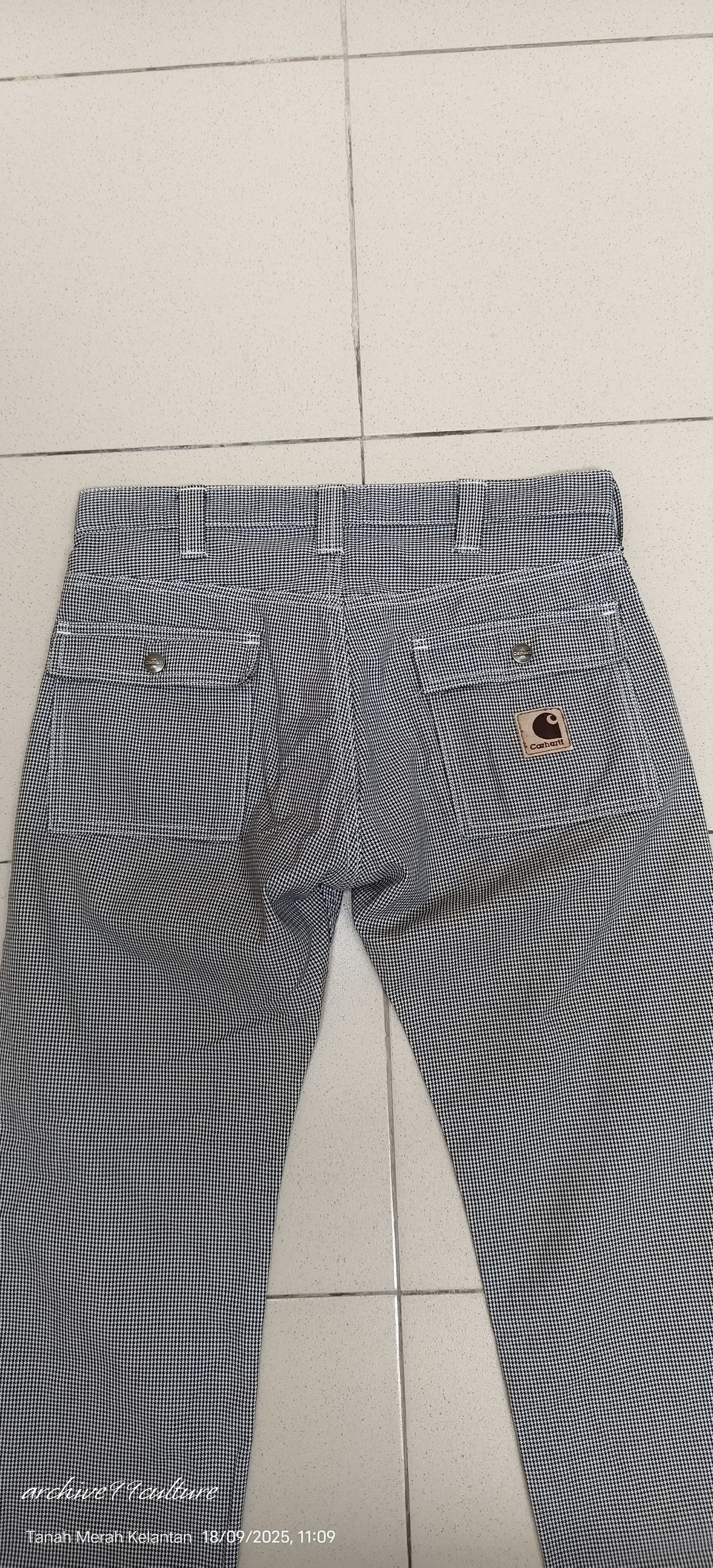 Carhartt Carhartt gingham check plaid bush pants low riseJapan Size US 30 / EU 46 - 10 Thumbnail