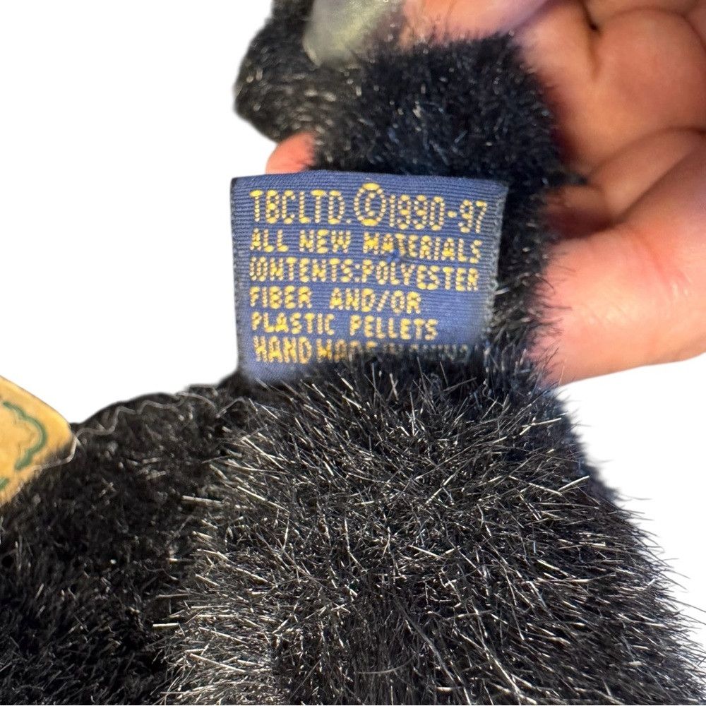 Other NWT New Vintage 1990 Boyds Bears Poe Black Halloween Cat Size ONE SIZE - 8 Thumbnail