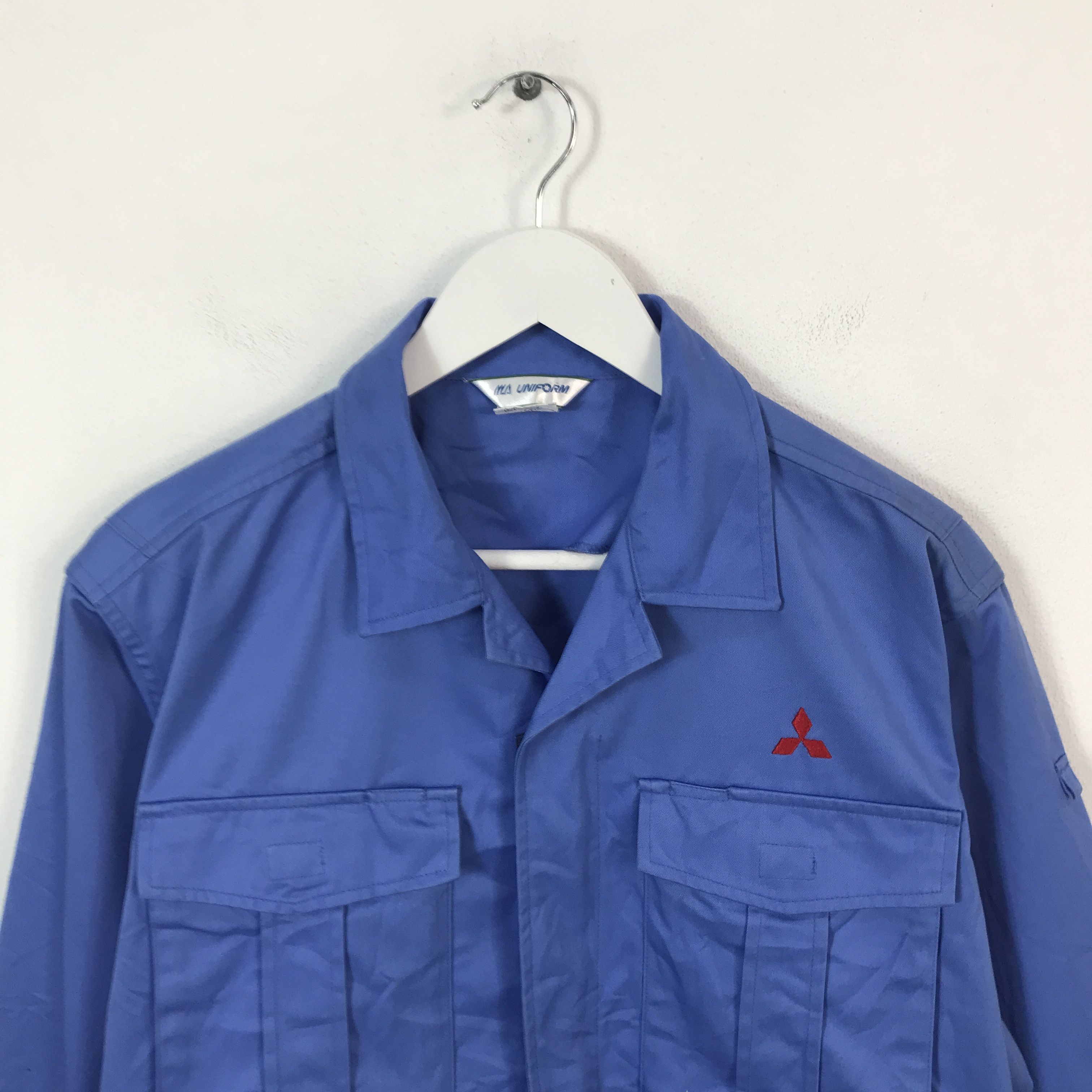Japanese Brand Mitsubishi Racing Custom Worker Japan Sport Jacket Size US L / EU 52-54 / 3 - 2 Thumbnail