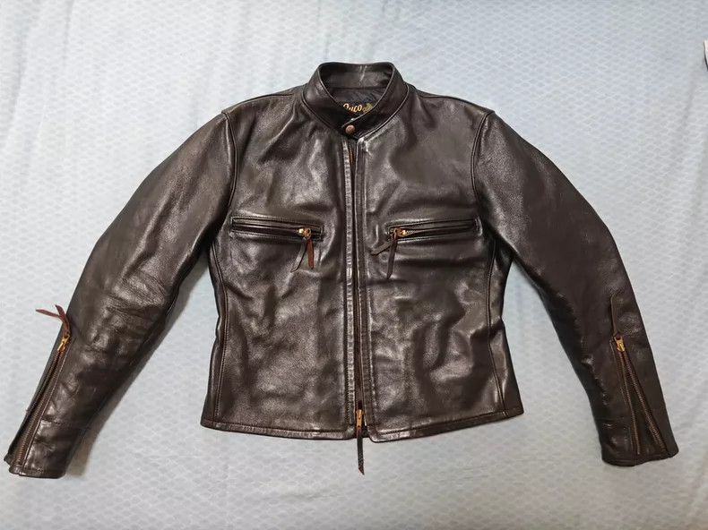 The Real McCoy's The Real McCoys Sise32 BUCO J57 Leather Jacket Size US M / EU 48-50 / 2 - 1 Thumbnail